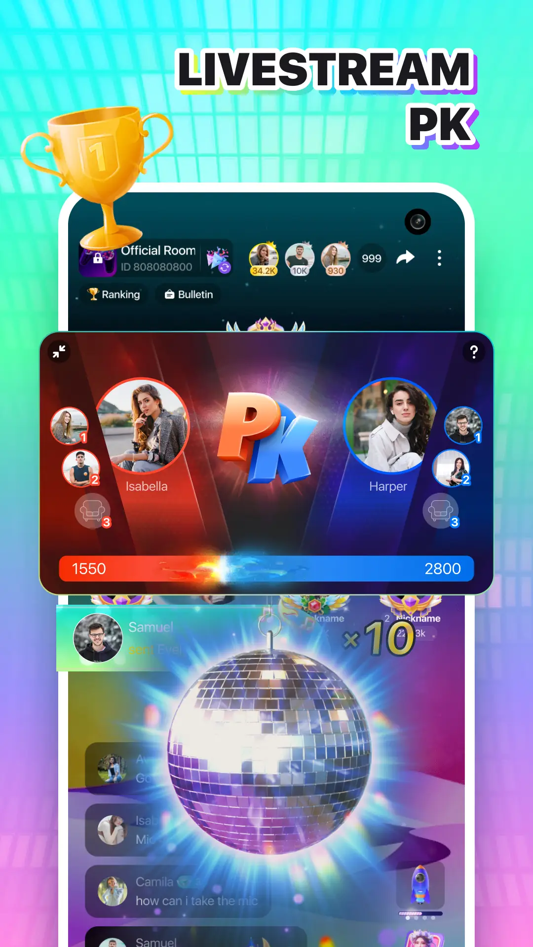 Tangkapan layar Timo Club - Video & Voice Chat 5