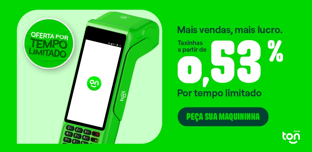 Ton: maquininha, tap e conta приложение обложка для Android