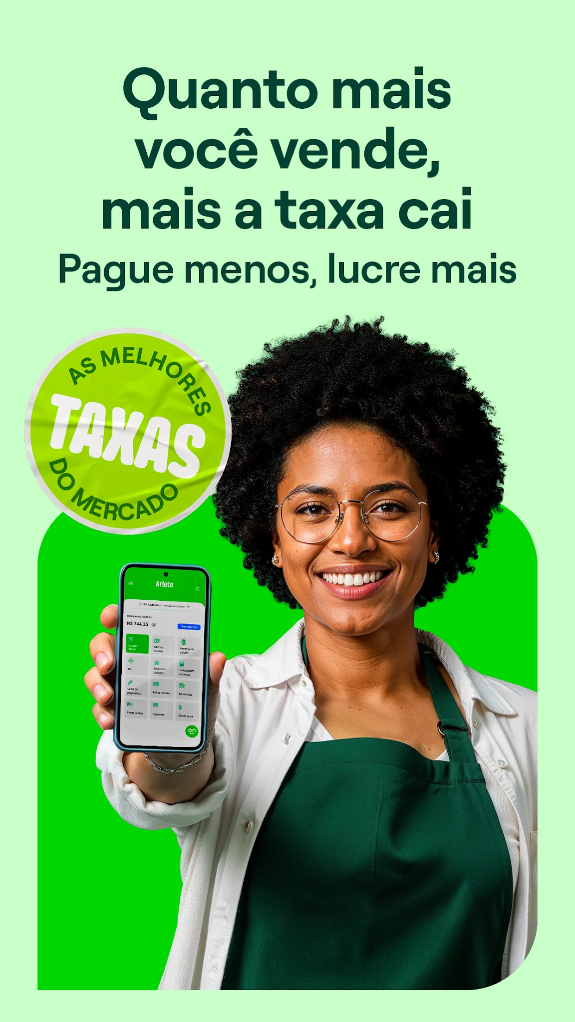 Скриншот Ton: maquininha, tap e conta 2