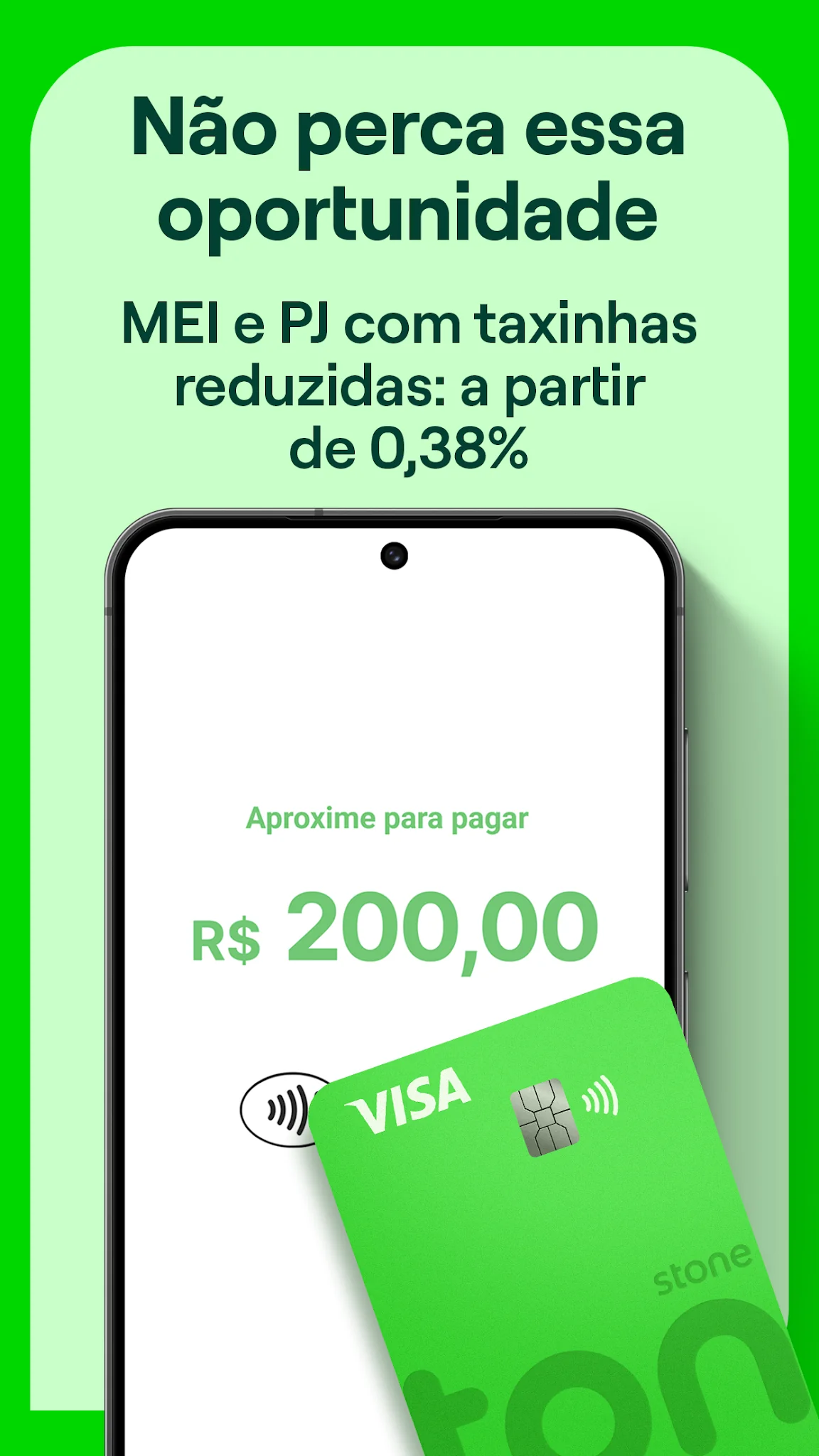 Скриншот Ton: maquininha, tap e conta 3