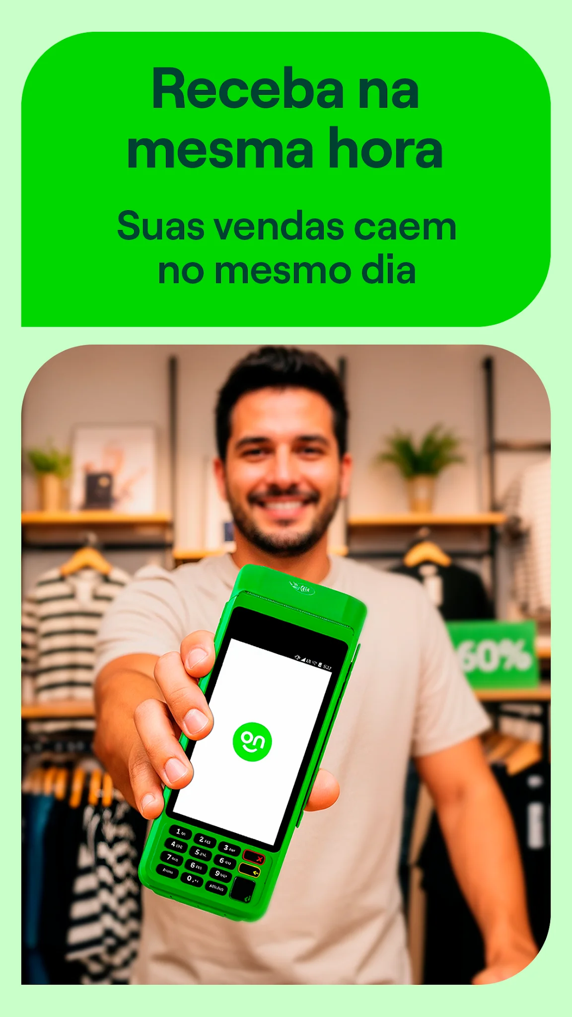 Скриншот Ton: maquininha, tap e conta 4