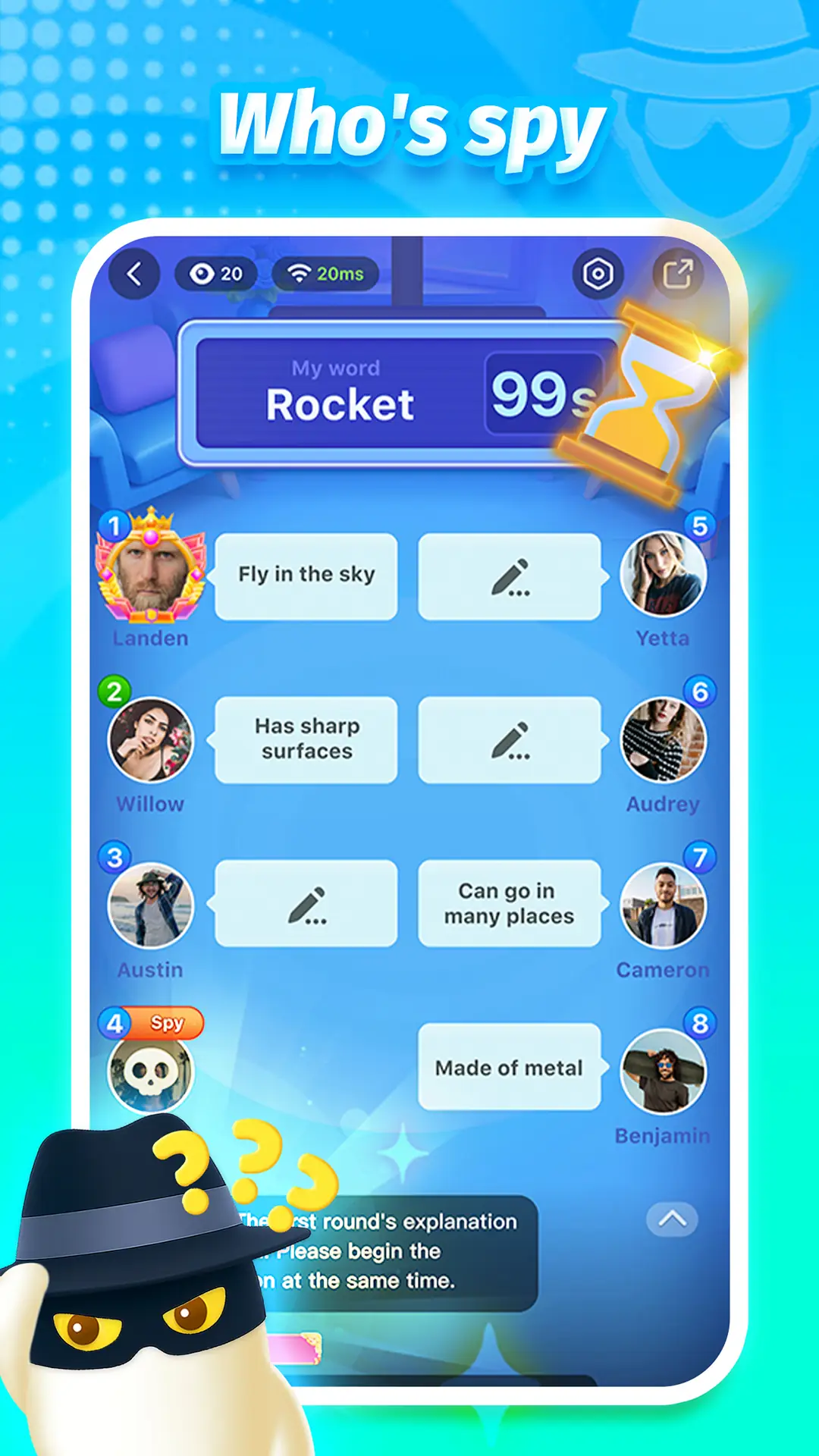 Screenshot TopTop : Games & Chat (US) 2