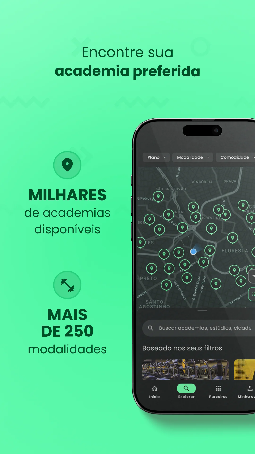 Ảnh chụp màn hình TotalPass: fitness e bem-estar 2