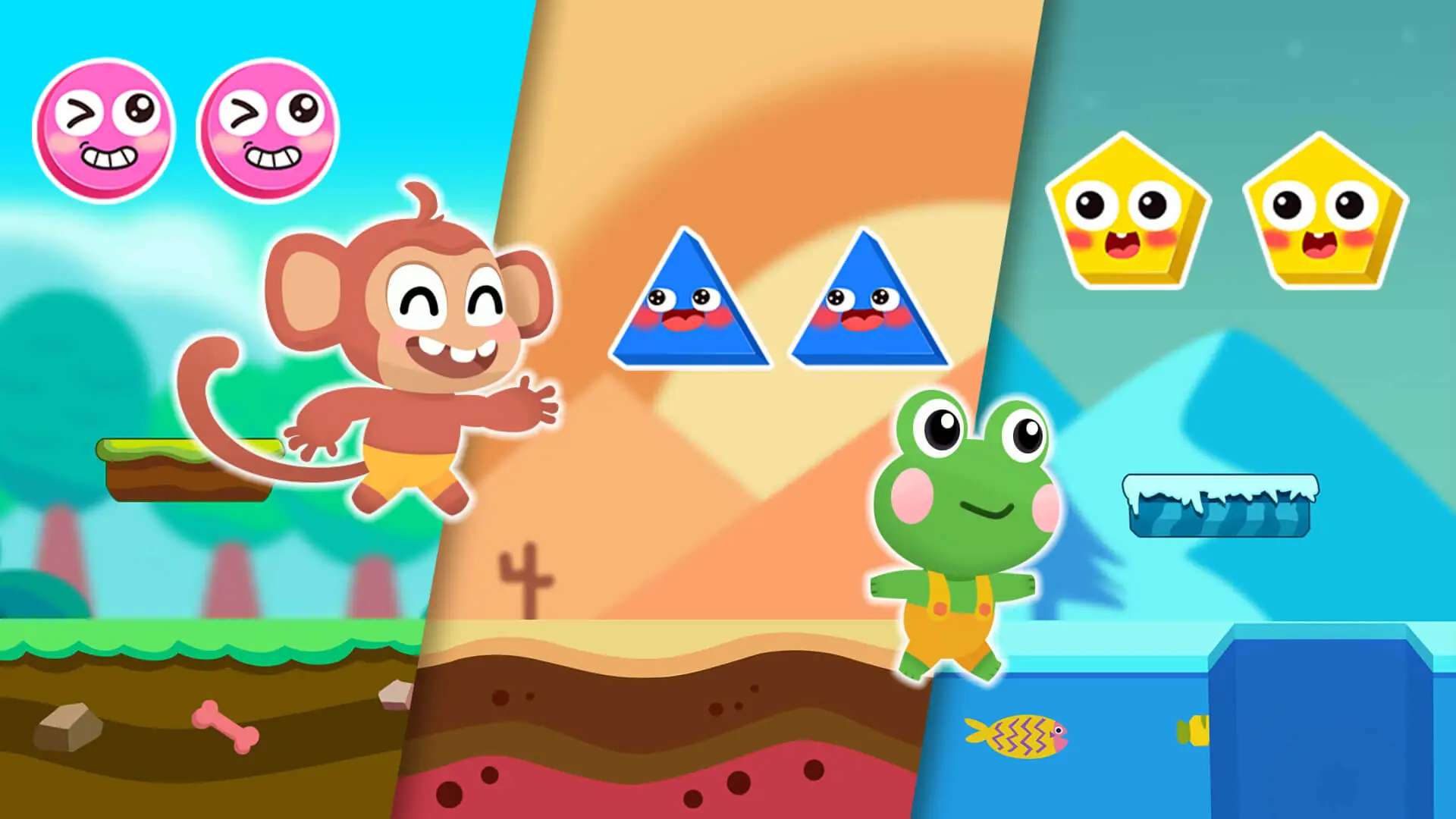 Tangkapan layar Game Belajar Bentuk Dan Warna 4