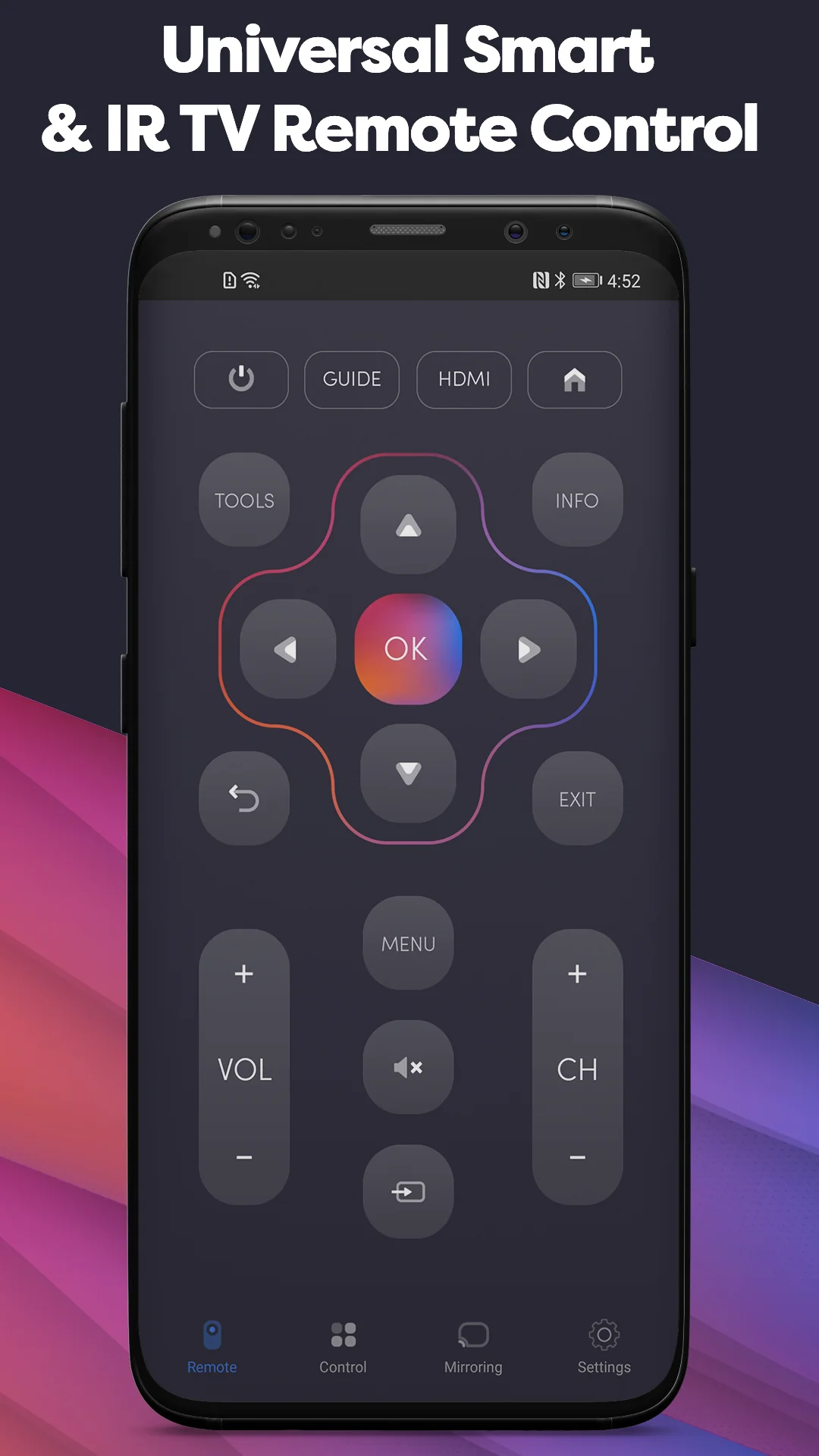 لقطة شاشة Universal TV Remote Control %د