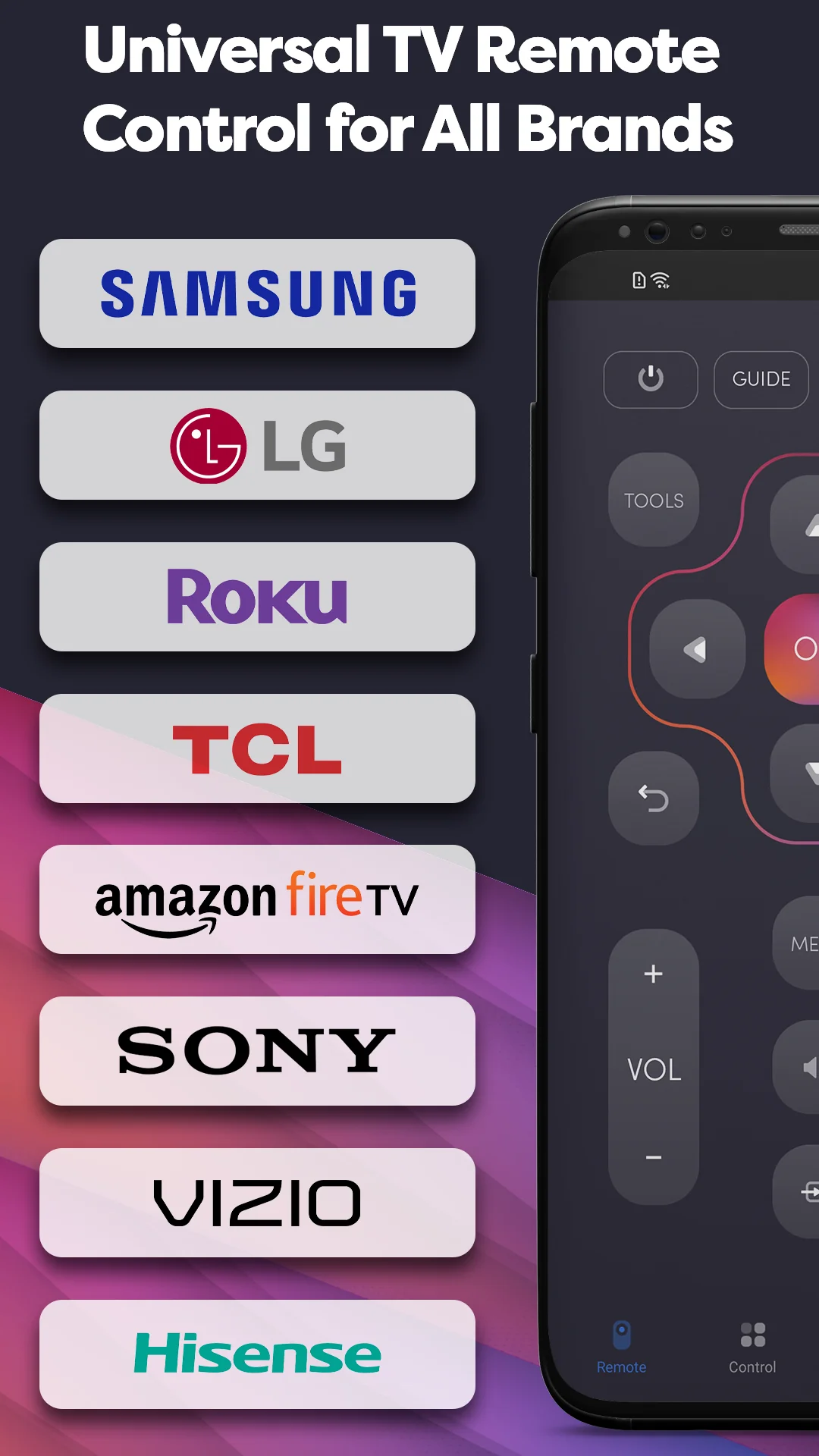 لقطة شاشة Universal TV Remote Control %د