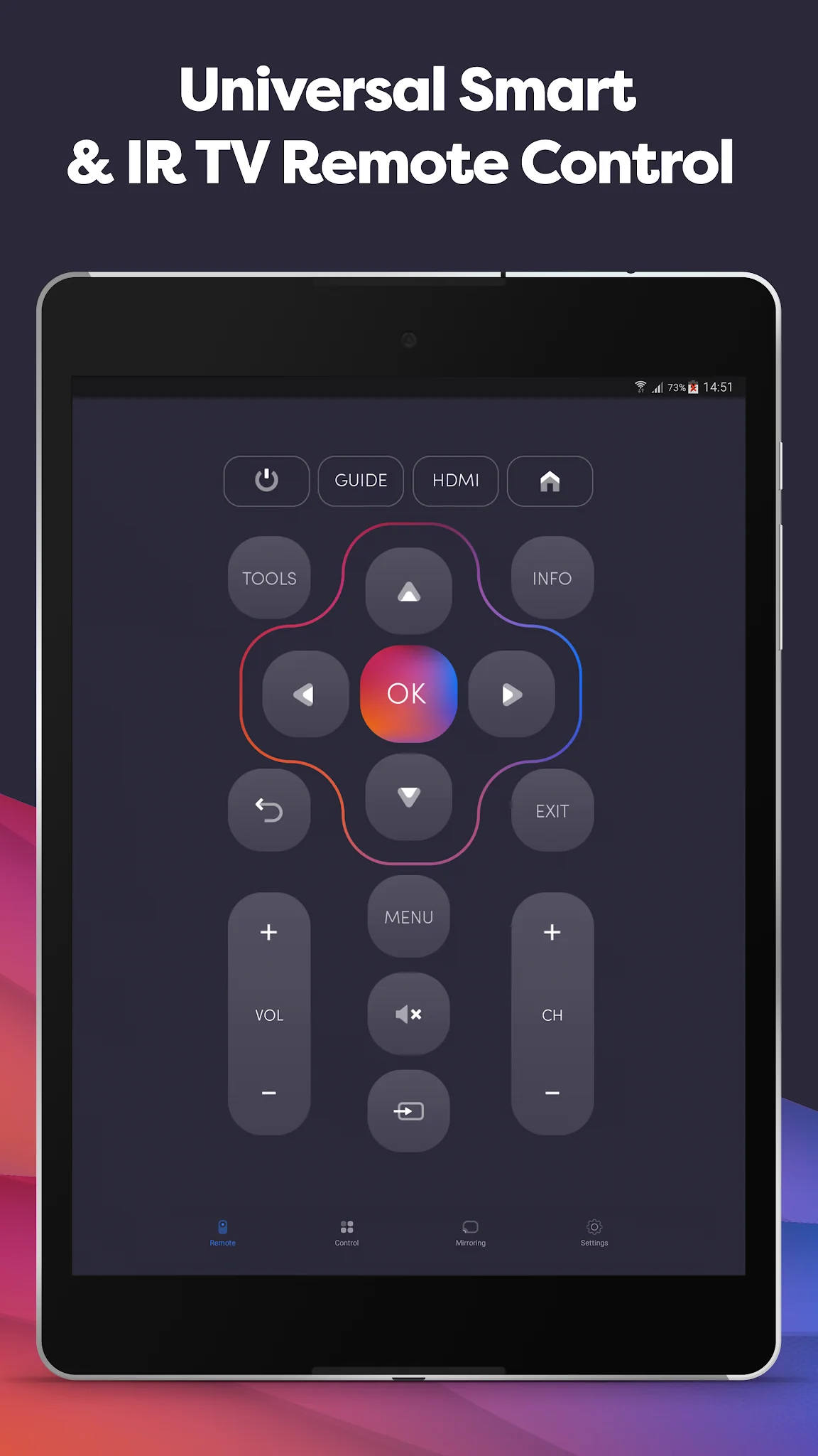 لقطة شاشة Universal TV Remote Control %د