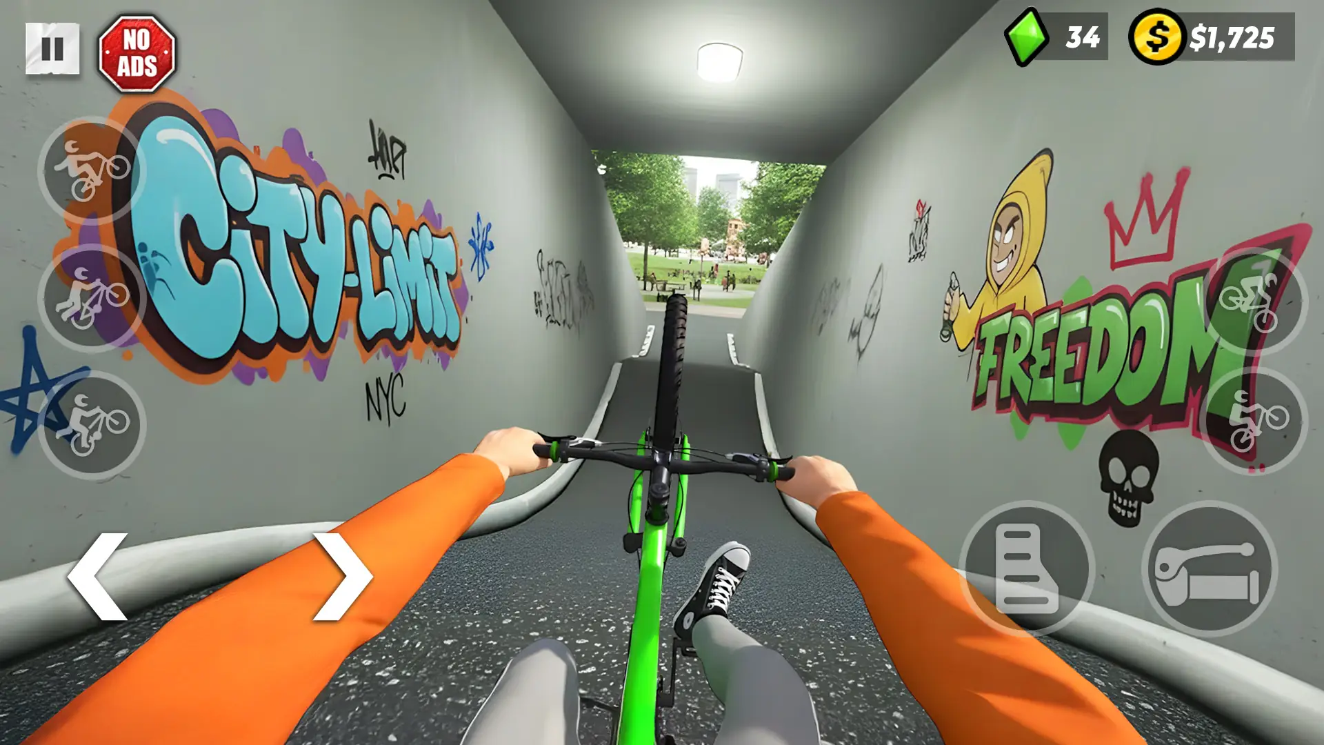 Screenshot Urban Moto: Wheelie Life 3