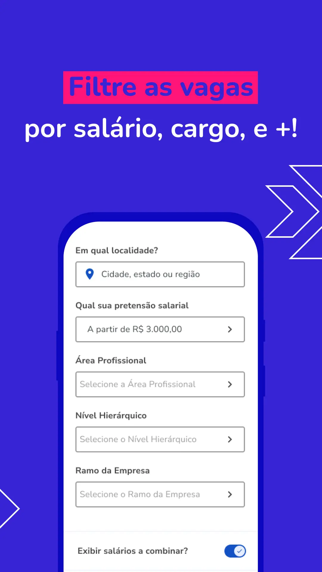 스크린샷 Vagas de Emprego: Catho 3