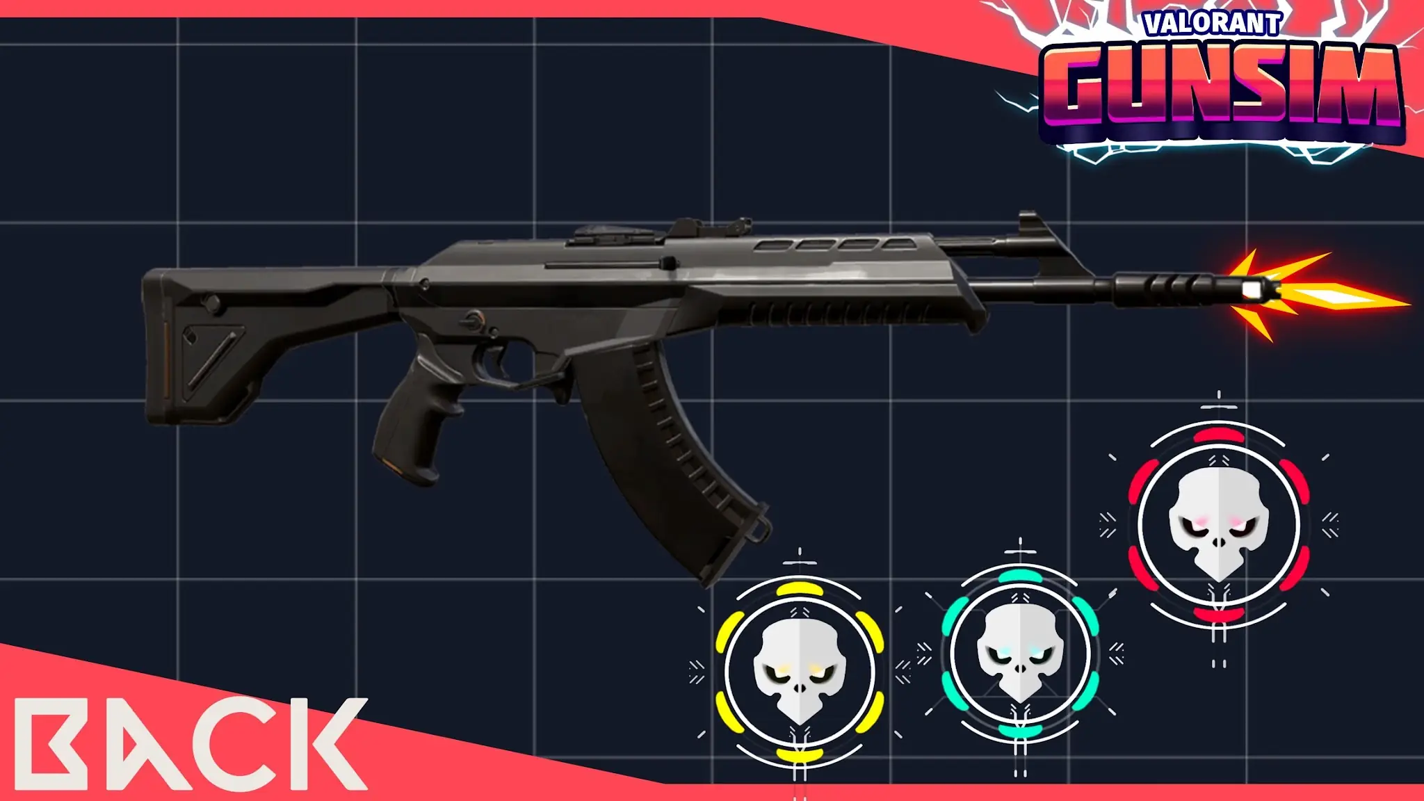 Скриншот Valorant Gun Simulator 2