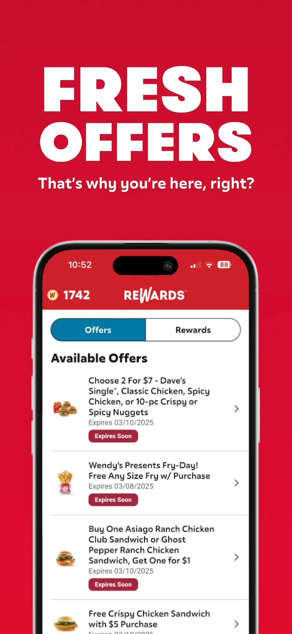 Screenshot Wendy’s 3
