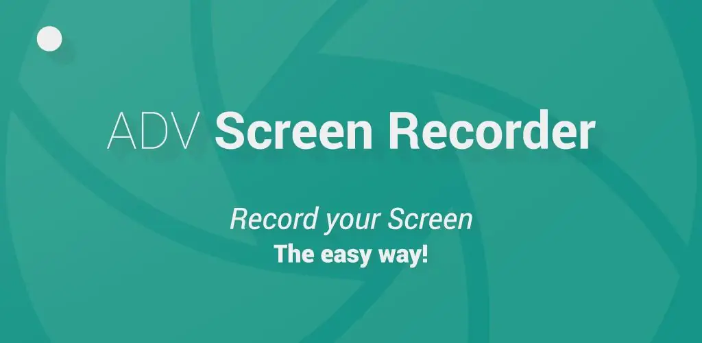 ADV Screen Recorder kb borítókép Androidhoz