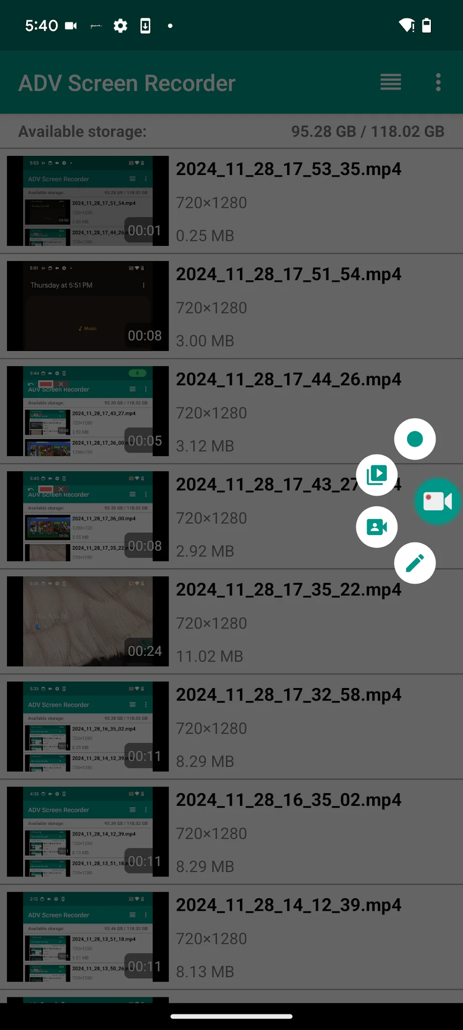 ADV Screen Recorder képernyőkép 2