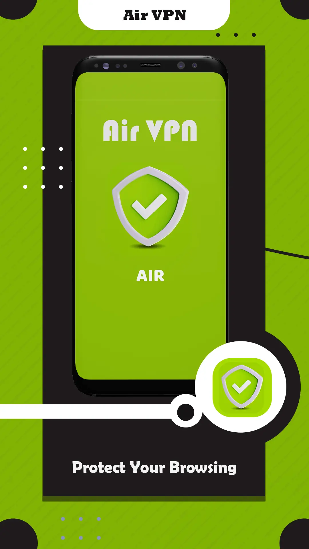 Captura de tela Air VPN 3