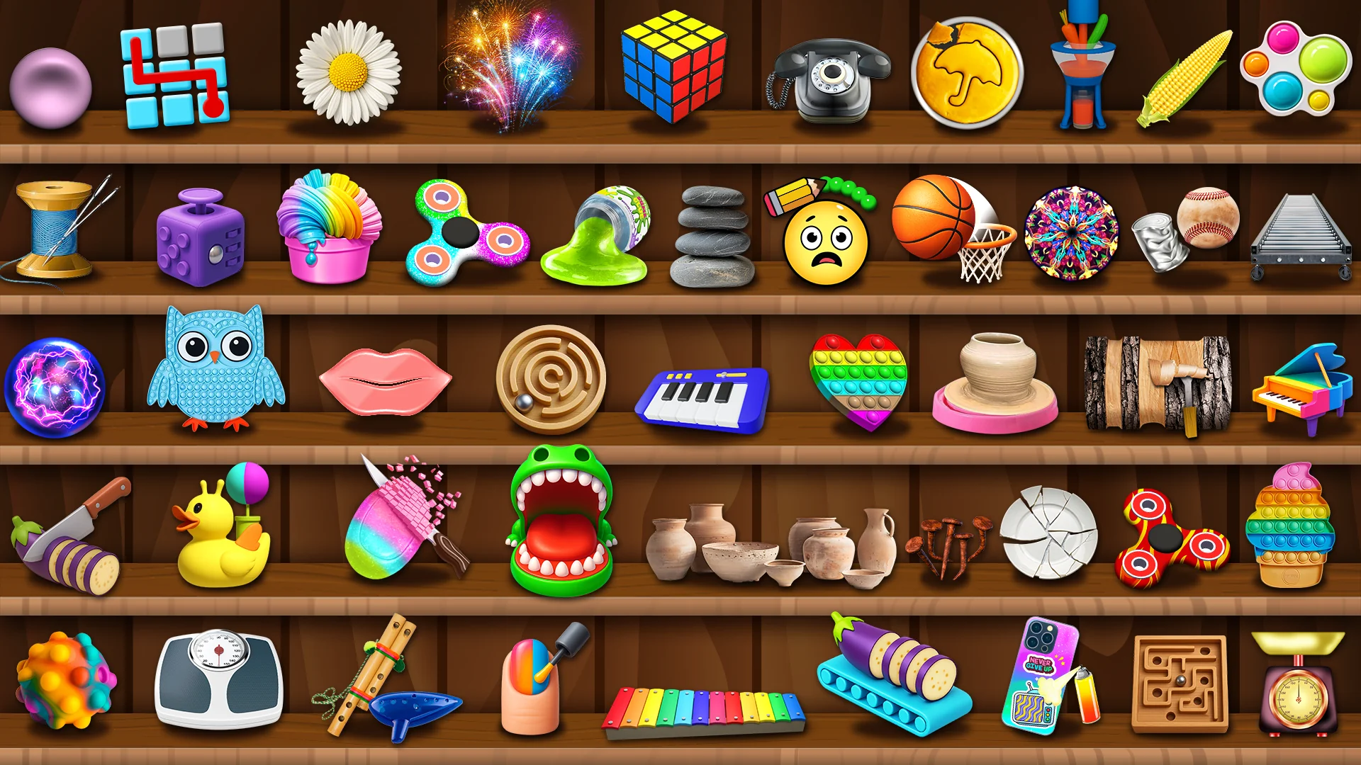 Скриншот Antistress Relaxing Mini Games 1