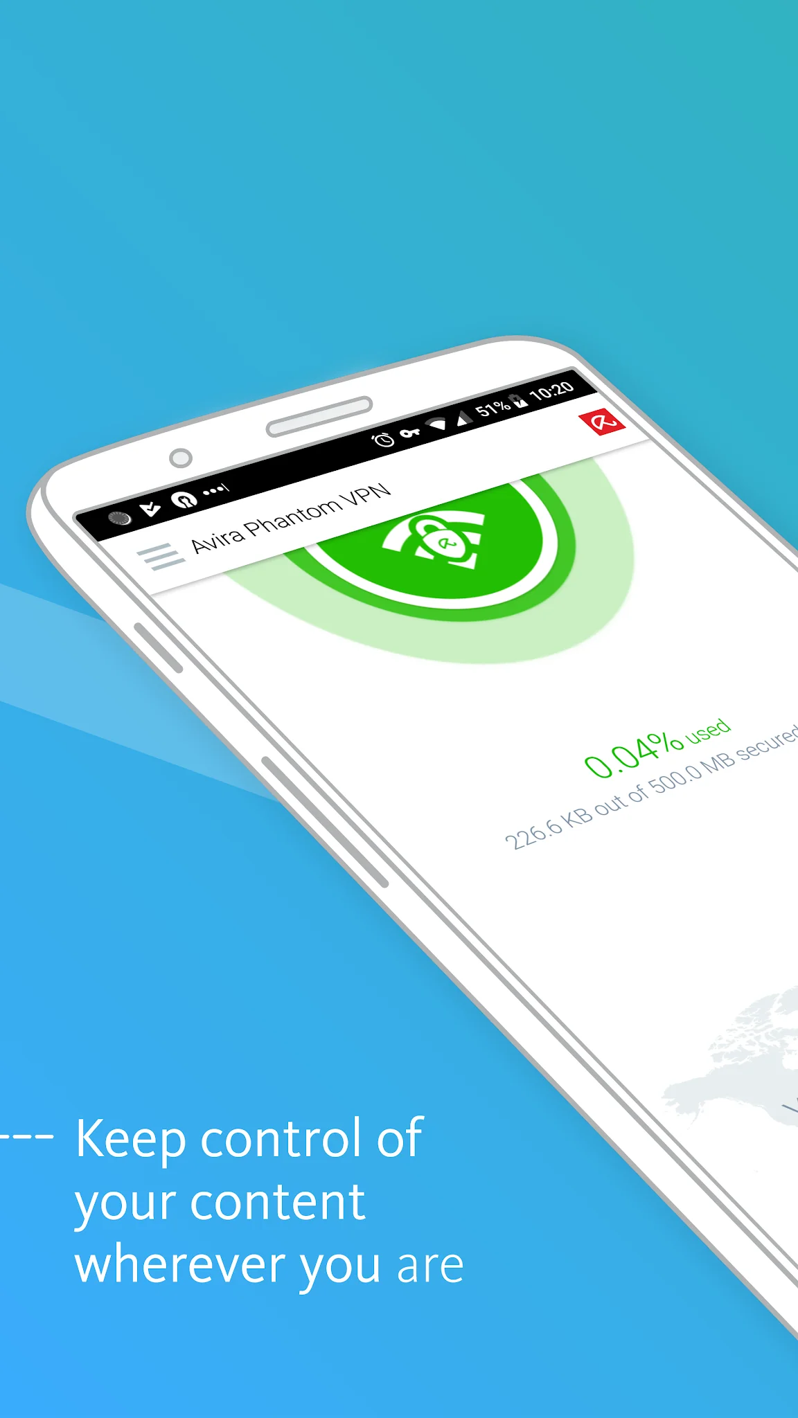 Screenshot Avira Phantom VPN & Proxy 2