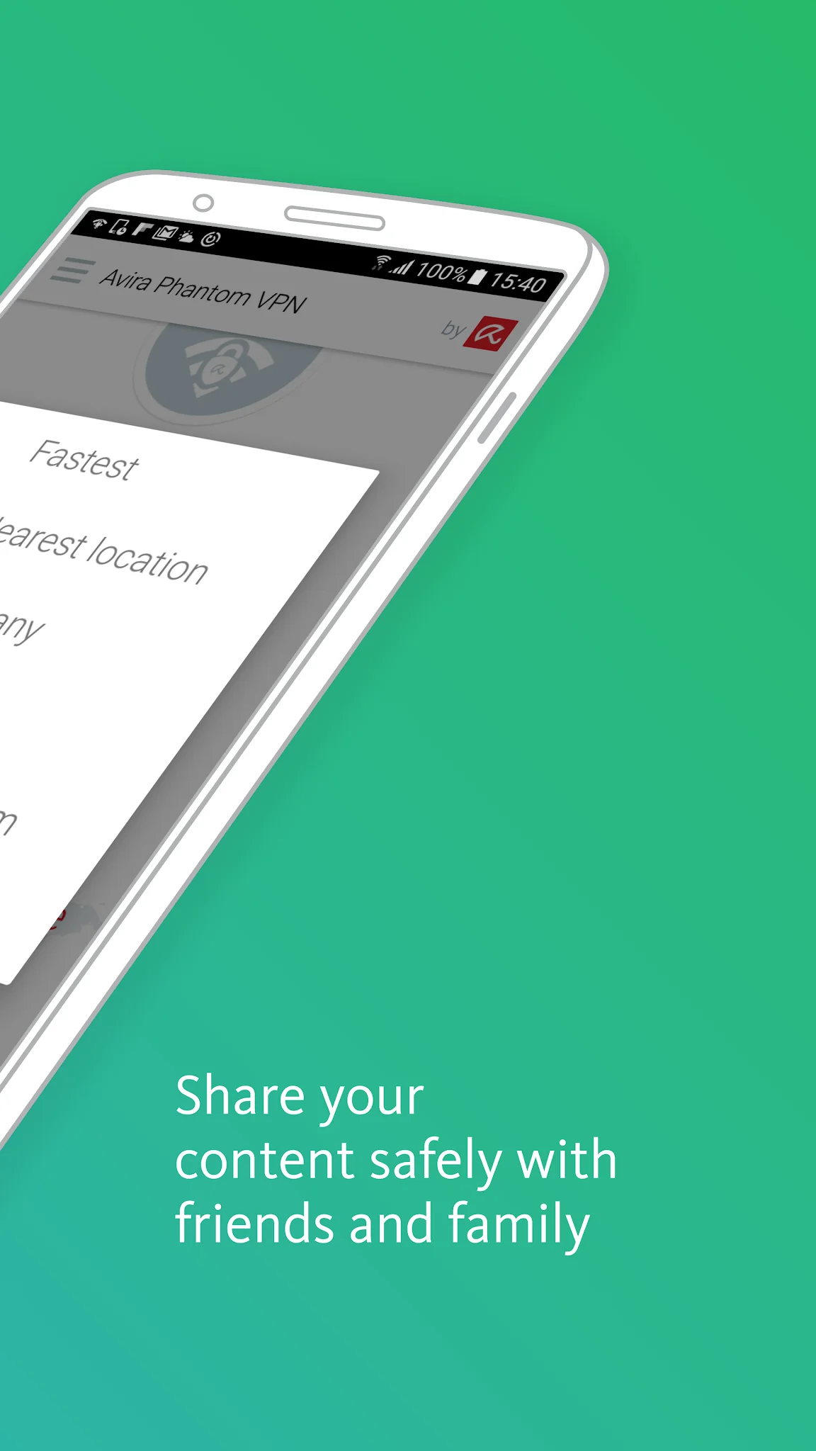 Screenshot Avira Phantom VPN & Proxy 6