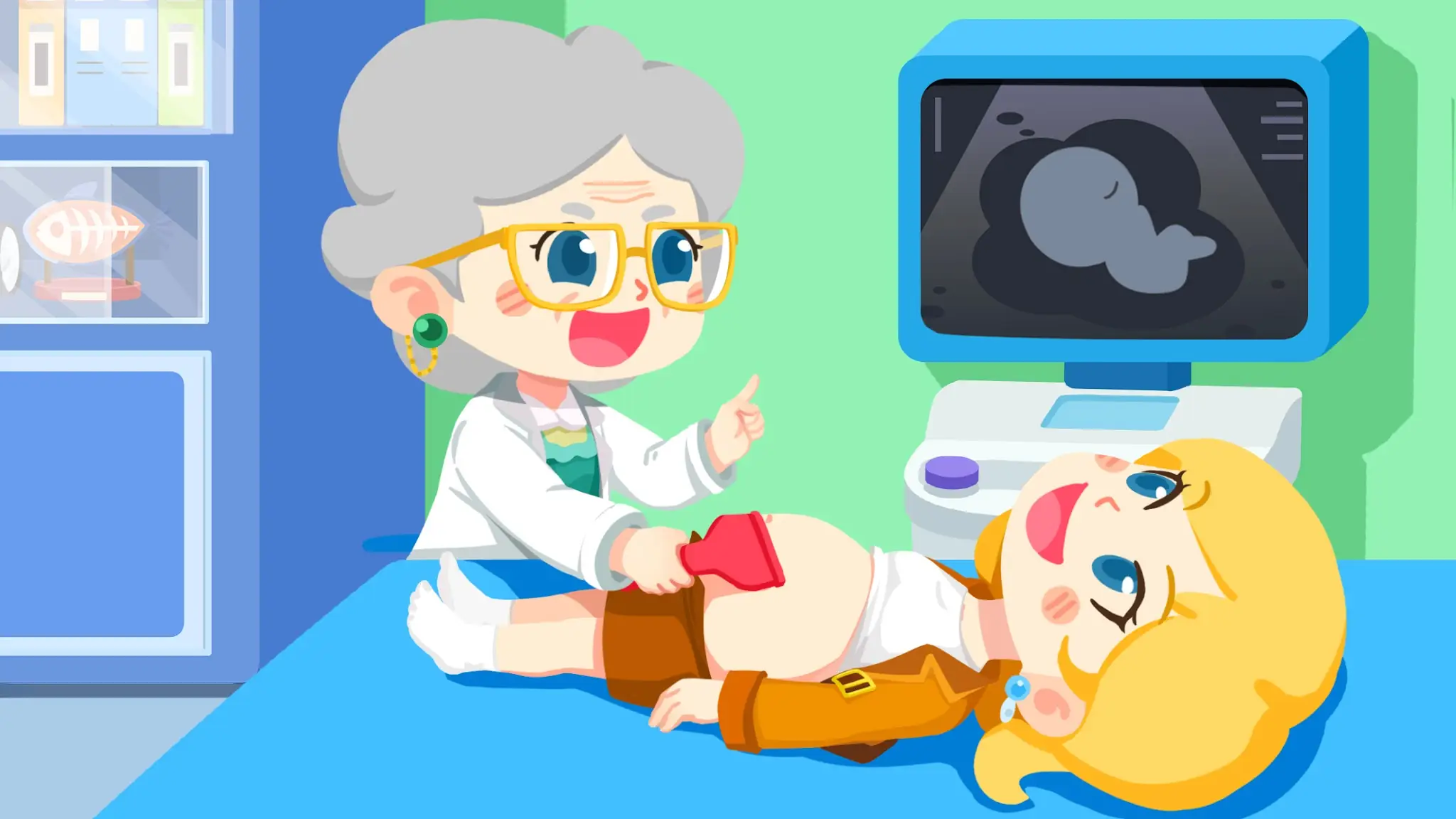 لقطة شاشة Baby Panda's Town: المستشفى %د