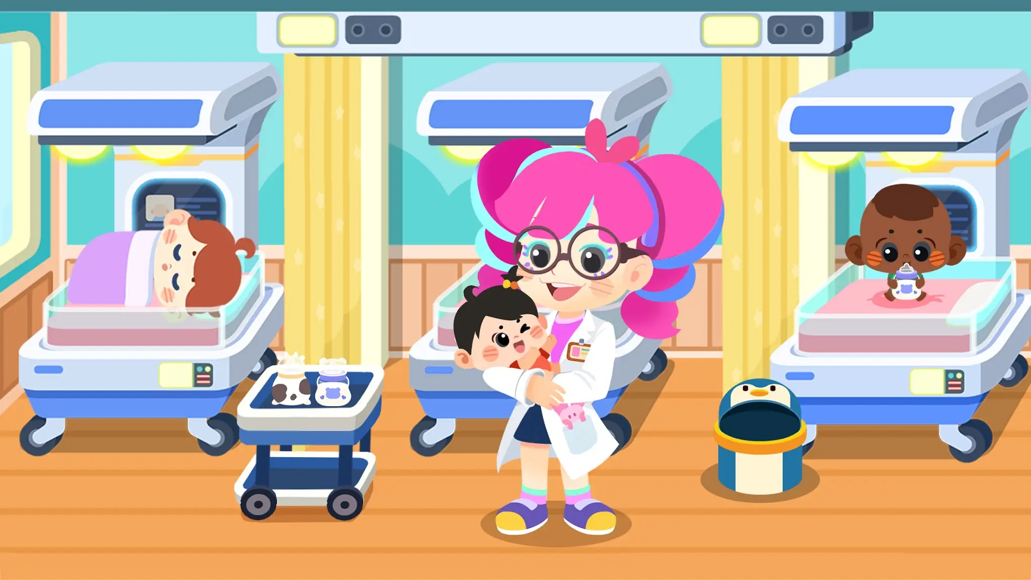لقطة شاشة Baby Panda's Town: المستشفى %د