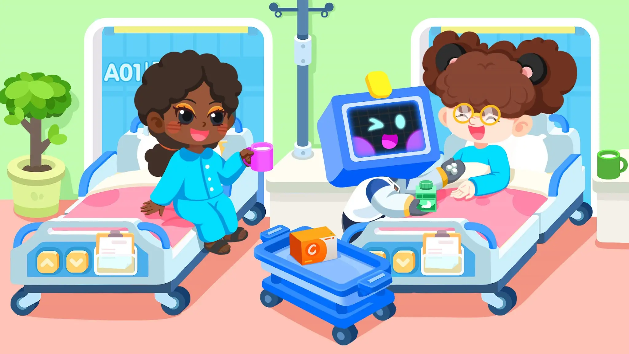 لقطة شاشة Baby Panda's Town: المستشفى %د