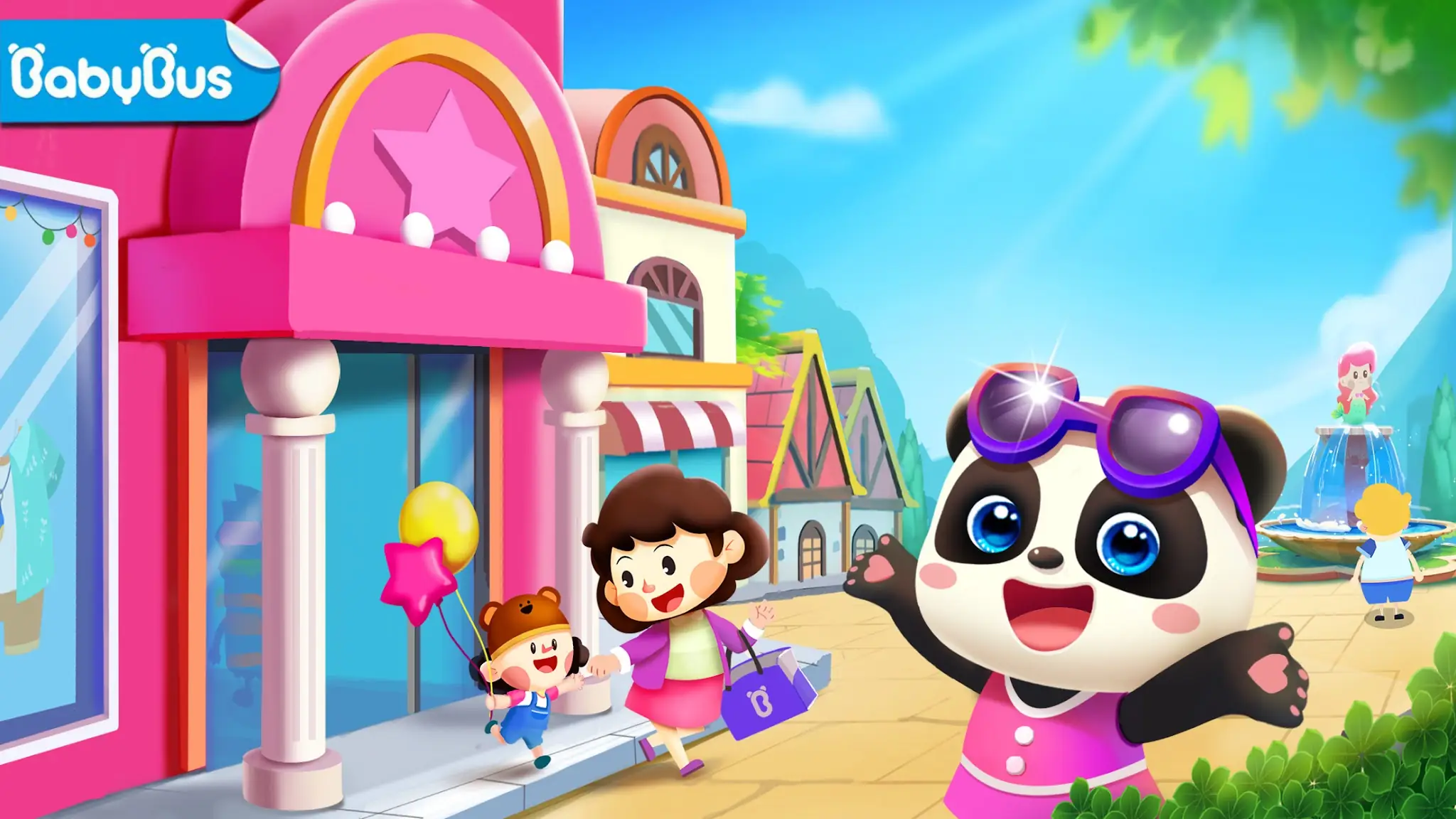 Captura de pantalla Baby Panda's Town: C.Comercial 1