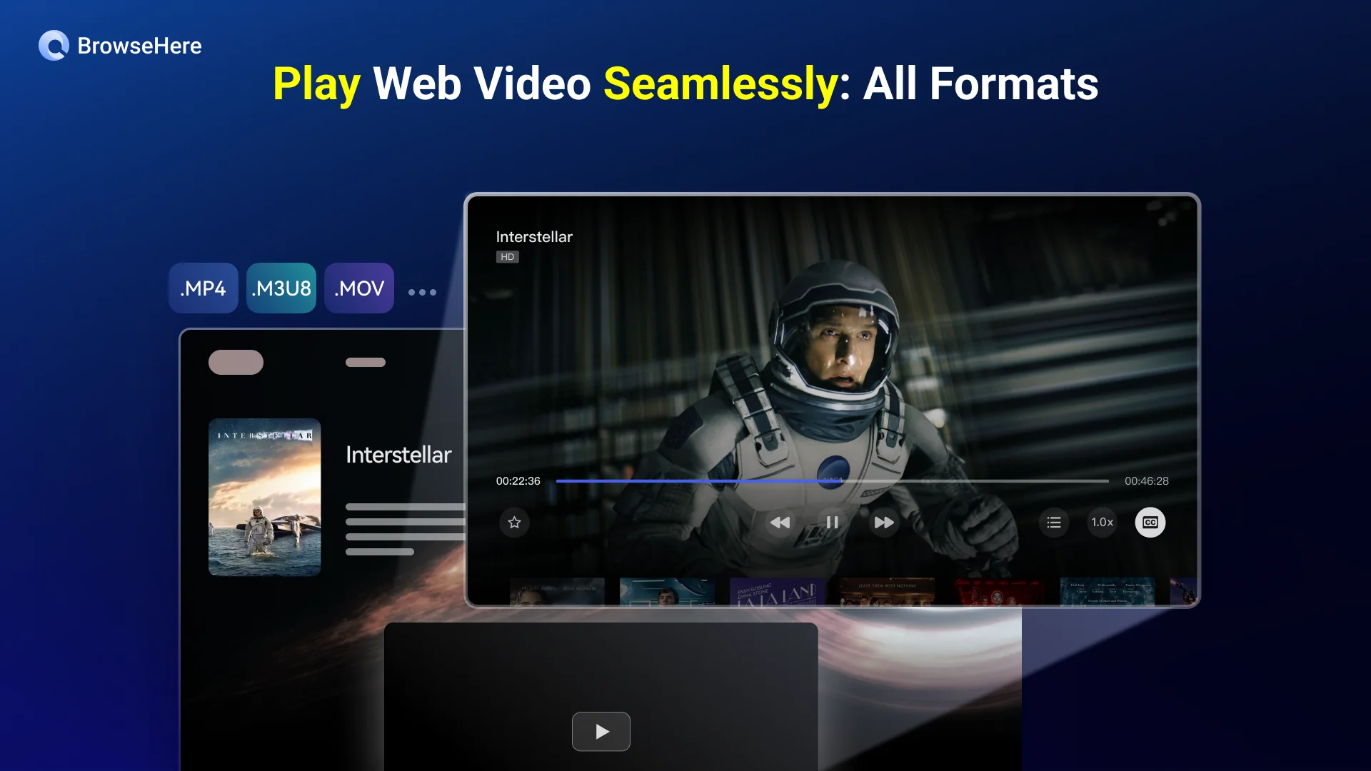 Capture d'écran Navigateur TV Web - BrowseHere 5