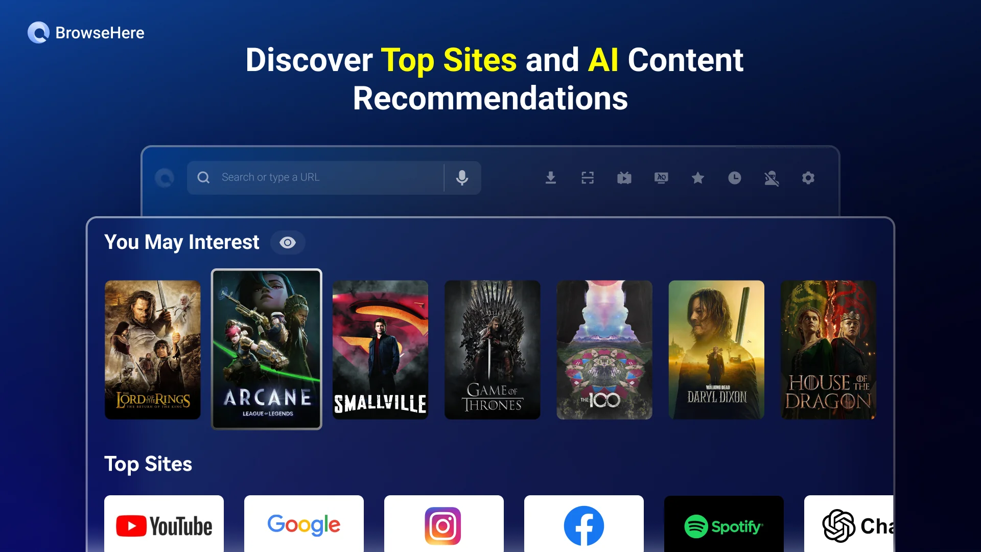 Capture d'écran Navigateur TV Web - BrowseHere 8