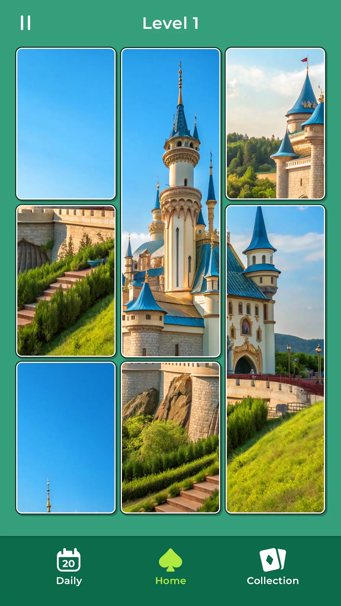 لقطة شاشة Cardscapes: Jigsaw Puzzle %د