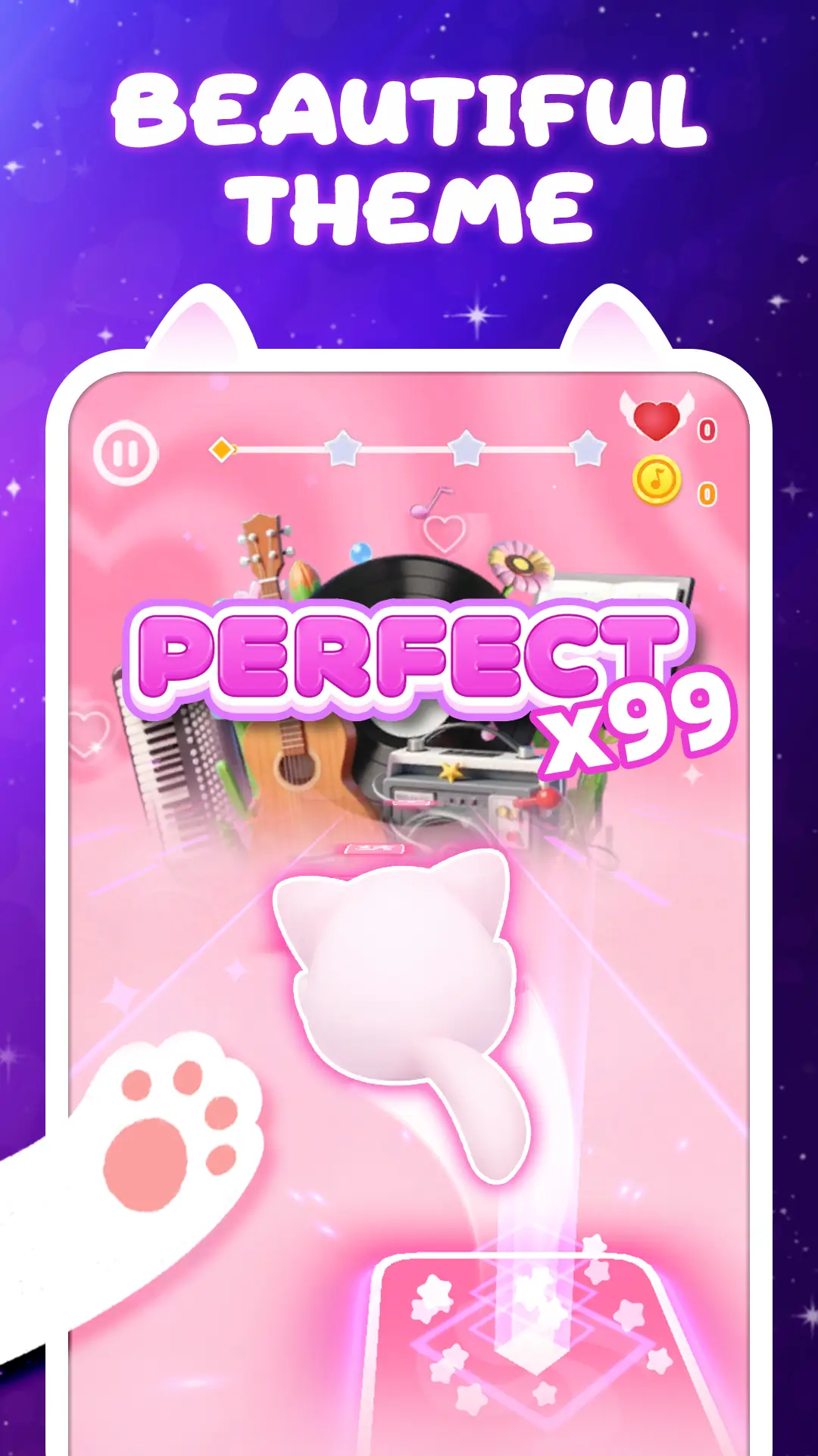 截图 Cat Beats - Tiles Music Games 2