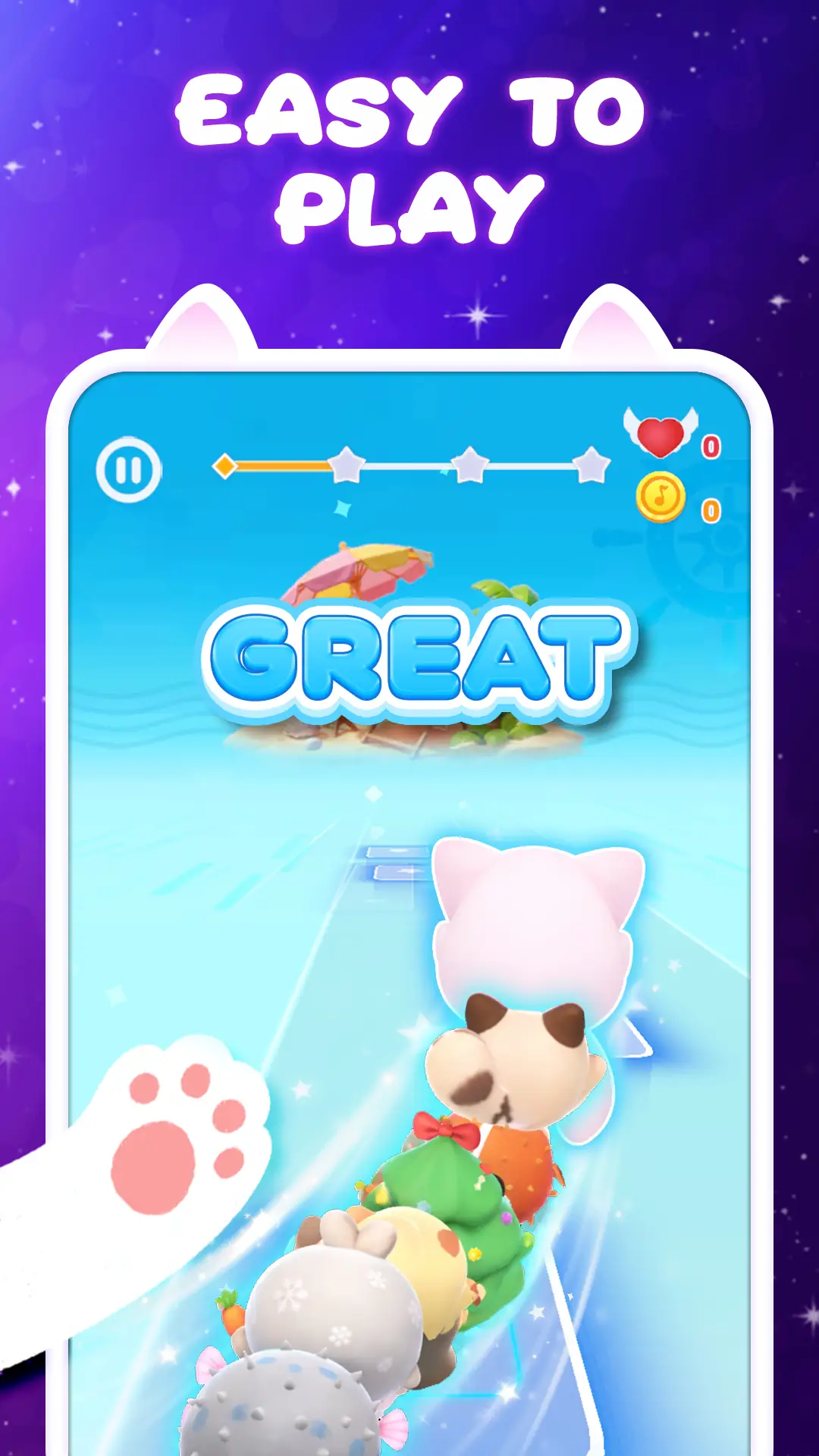 截图 Cat Beats - Tiles Music Games 3