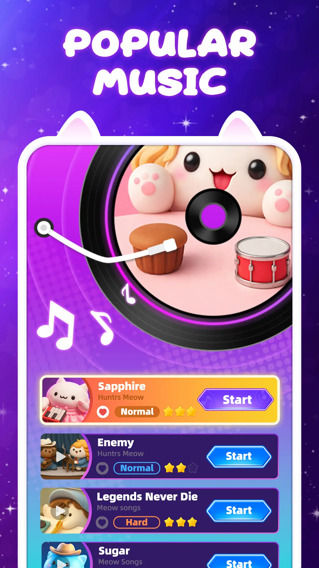 截图 Cat Beats - Tiles Music Games 4