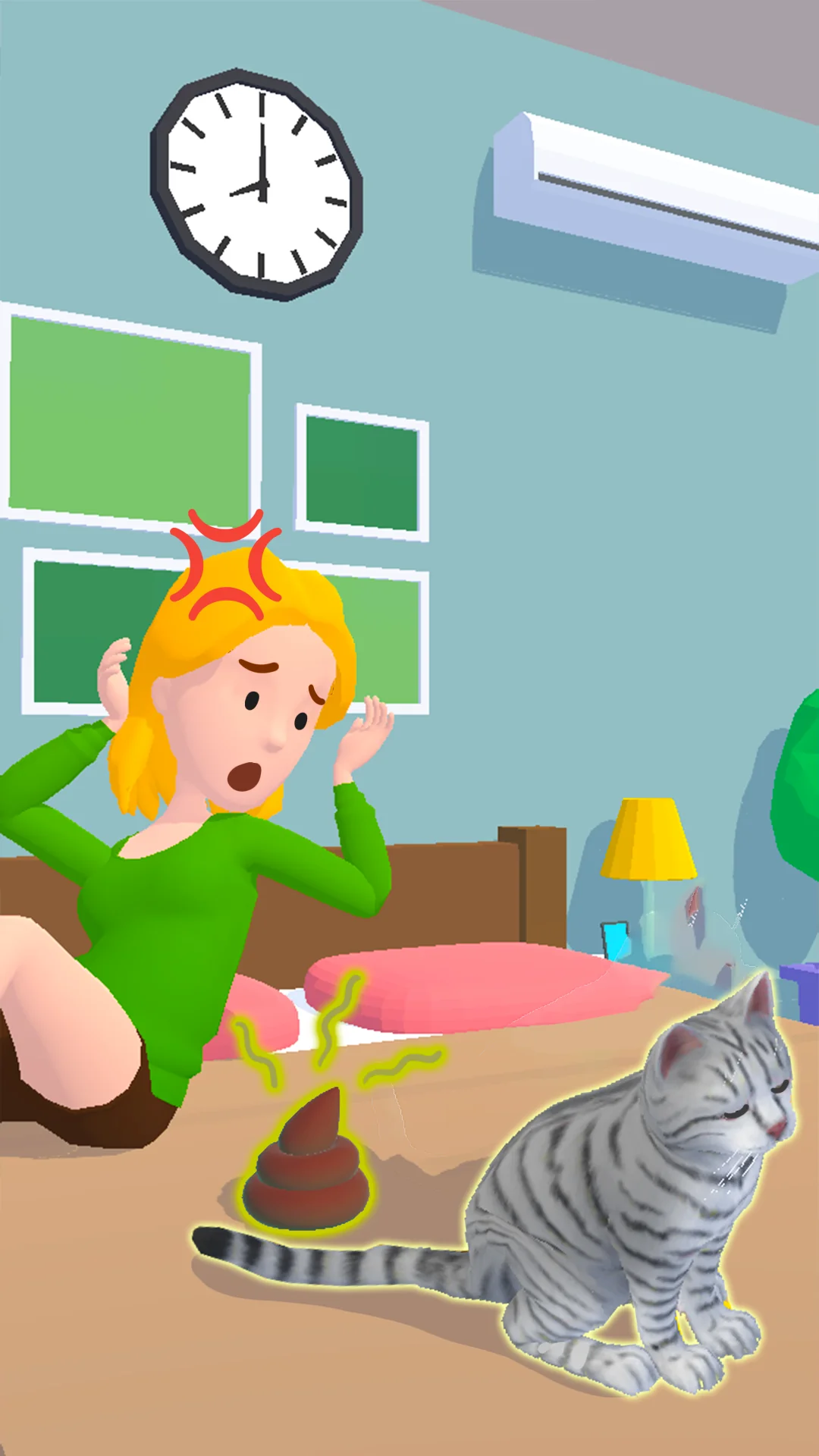 Cat Choices: Virtual Pet 3D képernyőkép 1