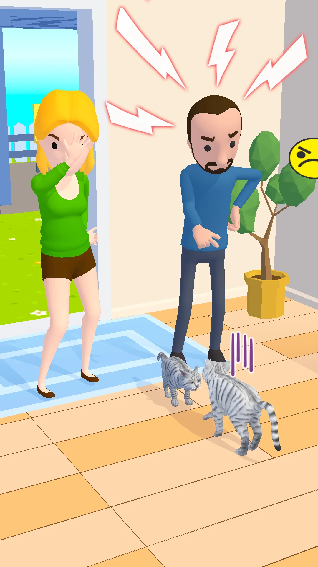 Cat Choices: Virtual Pet 3D képernyőkép 7