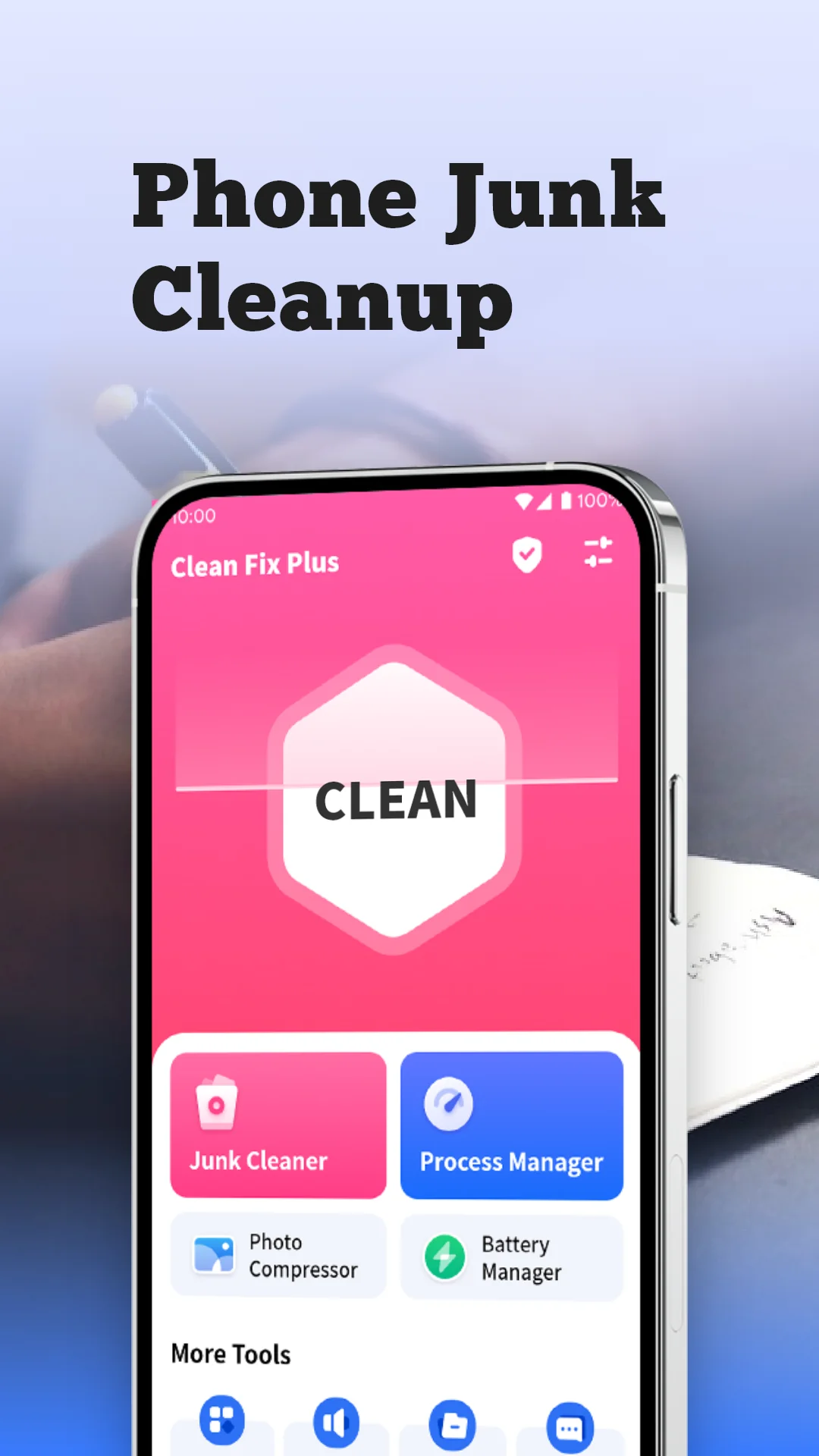 Снимка на екрана Clean Fix Plus 1