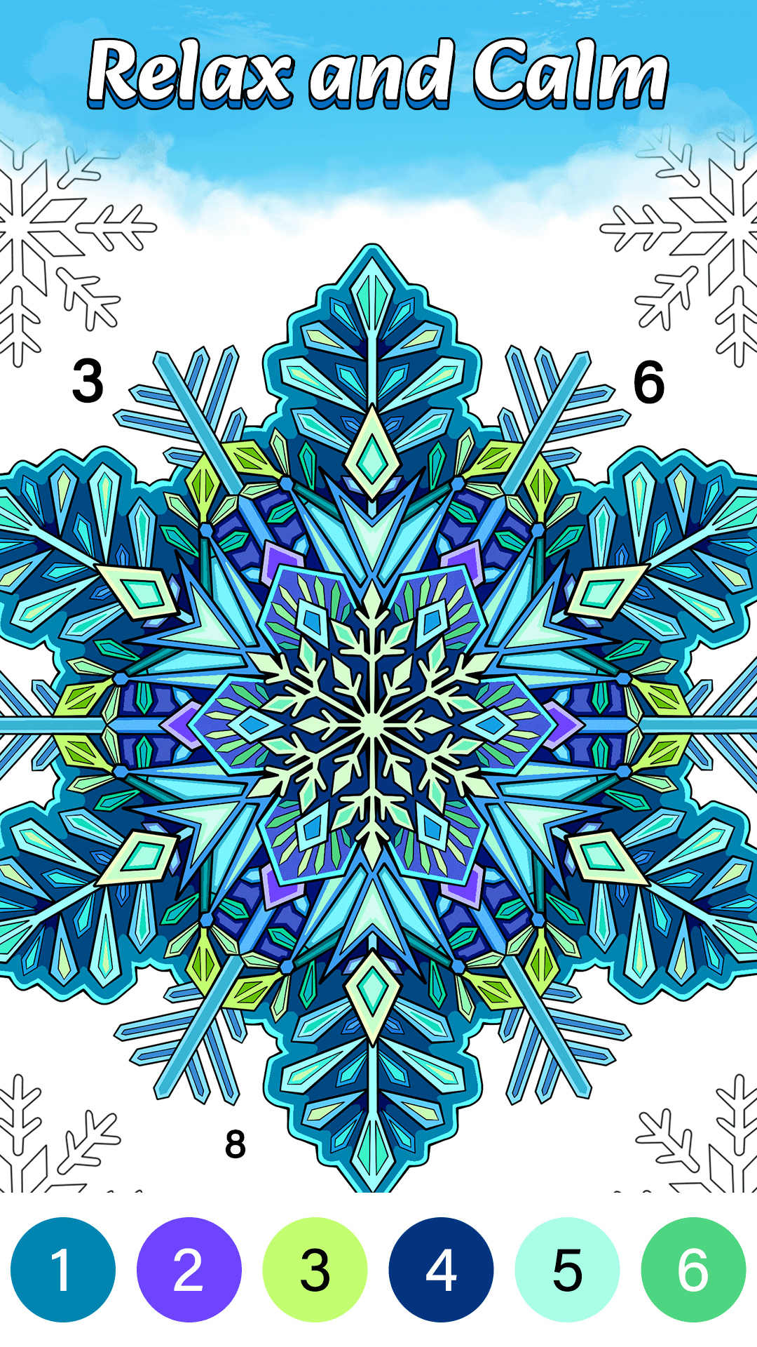 Captura de pantalla Color Oasis - Color by Number 2