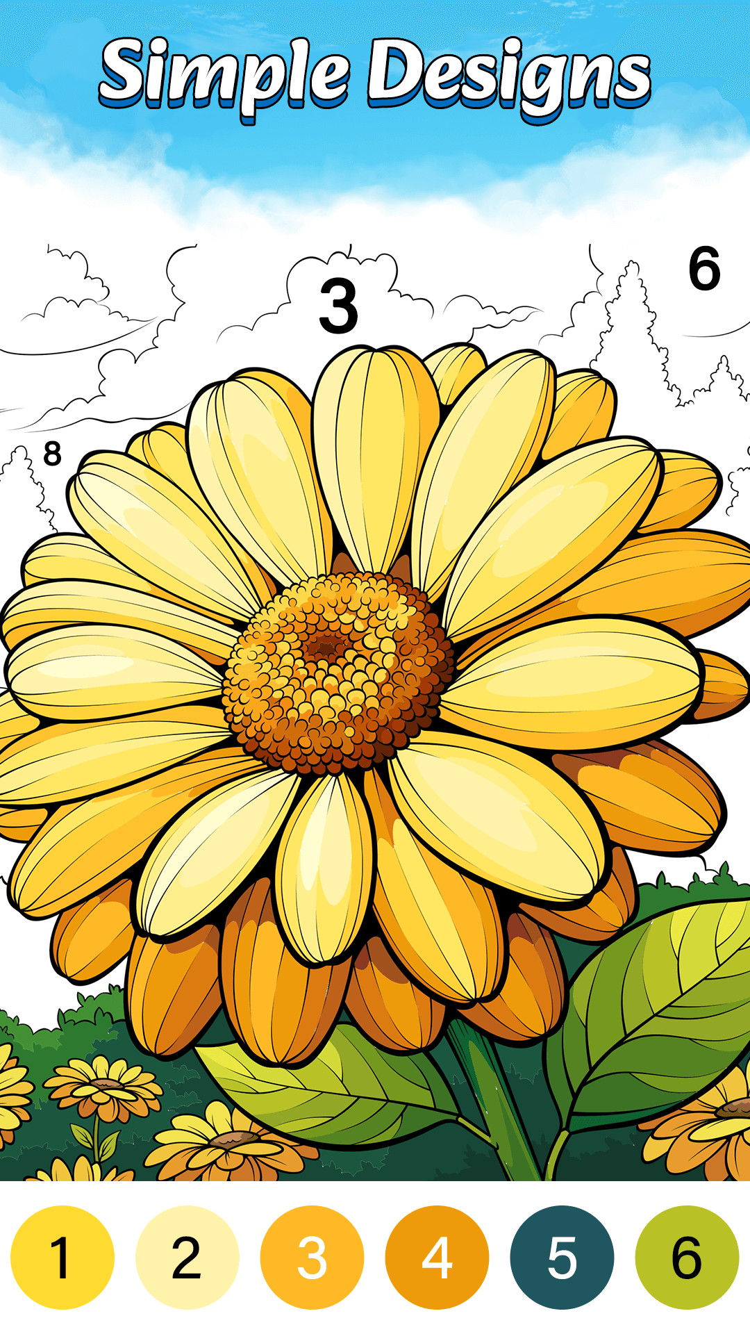 Captura de pantalla Color Oasis - Color by Number 4