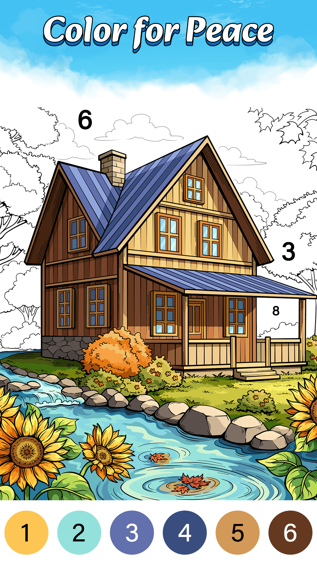 Captura de pantalla Color Oasis - Color by Number 6