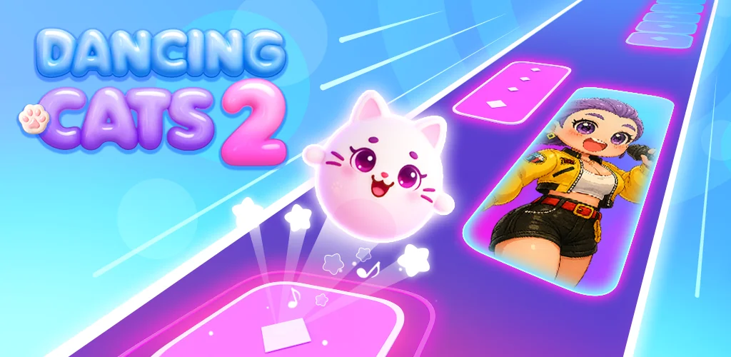 Dancing Cats 2: Music Games гра обкладинка для Android