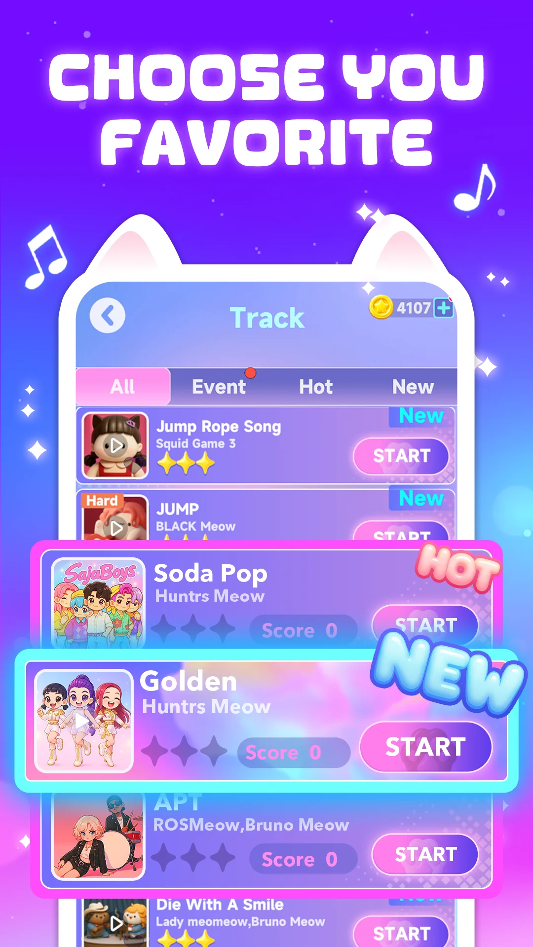 Скріншот Dancing Cats 2: Music Games 4