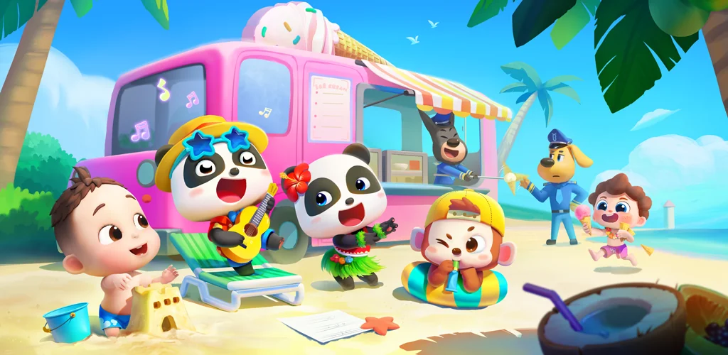 Gioco per Bambini Baby Panda gioco copertina per Android