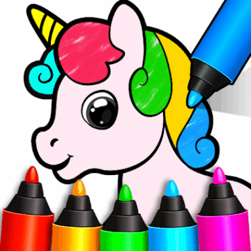 Drawing Games: Draw & Color Іконка