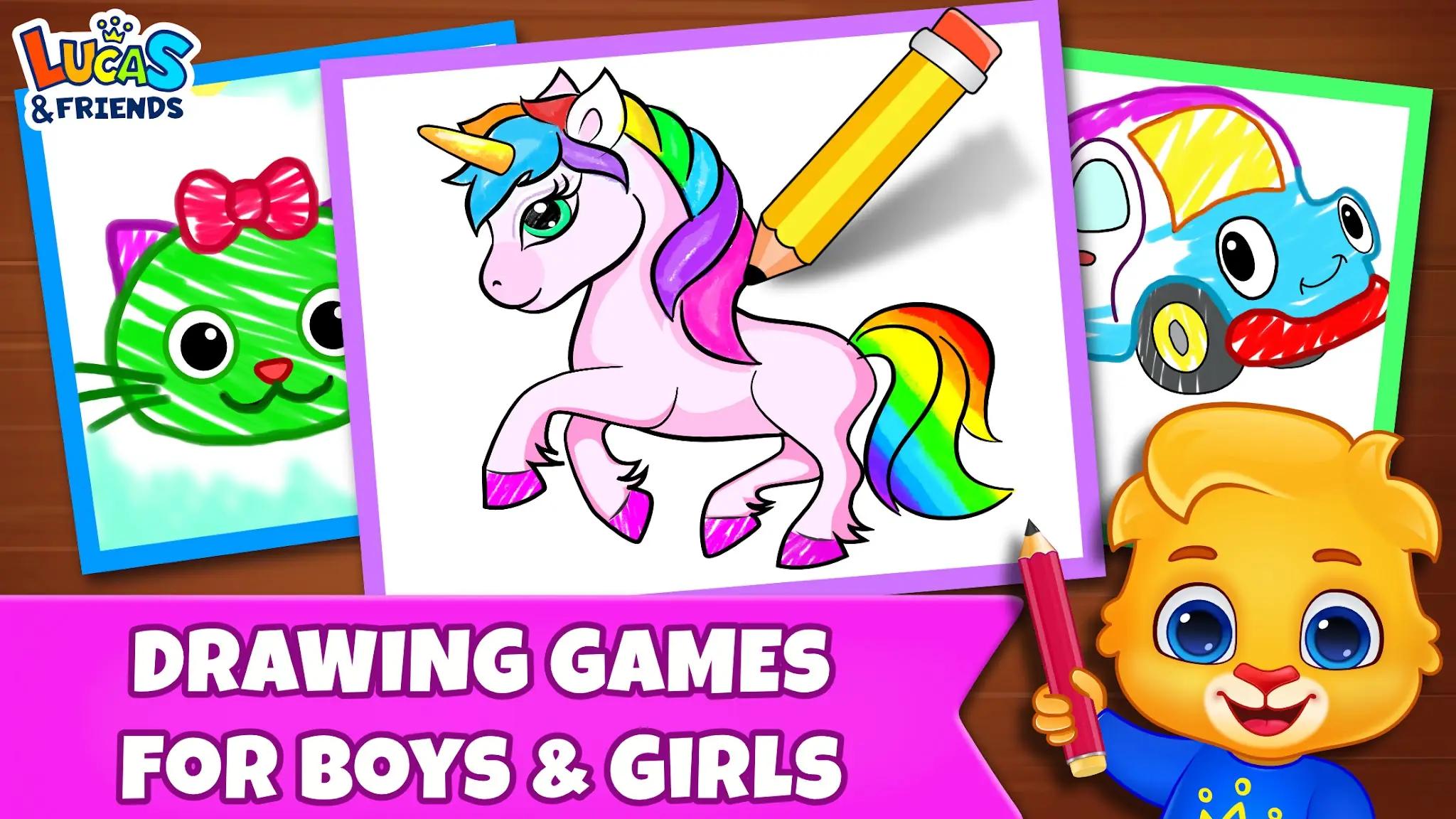 Screenshot Drawing Games: Draw & Color 1