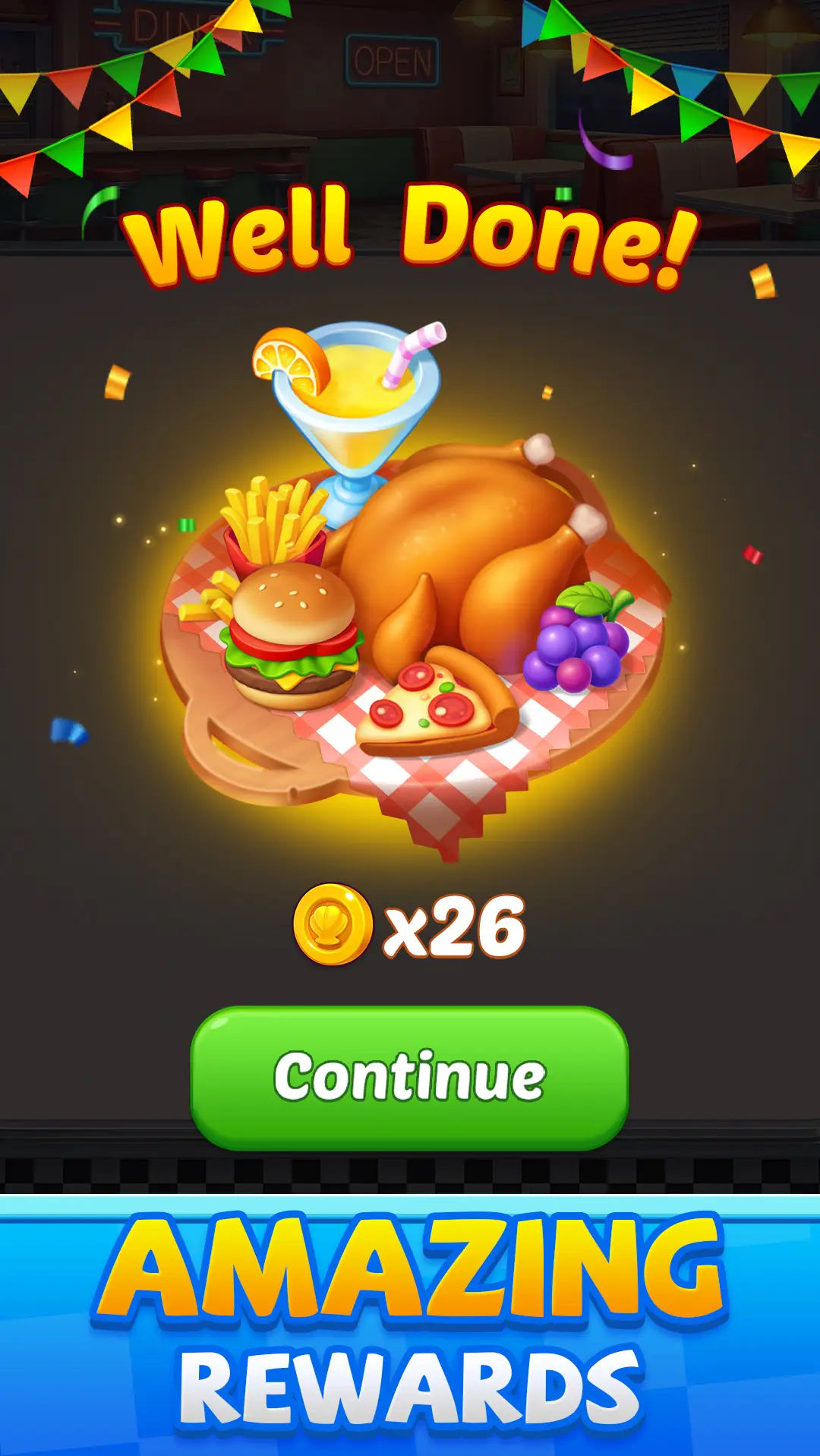 Captura de pantalla Ordena Comida: Puzzle 8