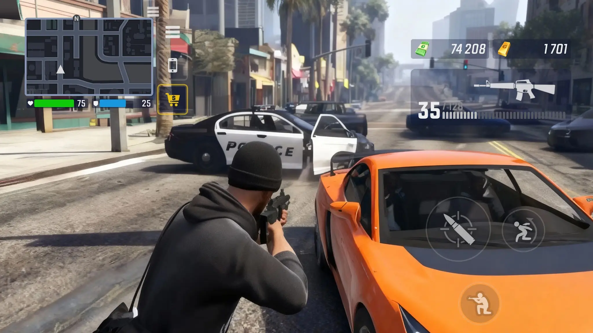 Snímek obrazovky Grand Hustle RP:Online zločiny 3