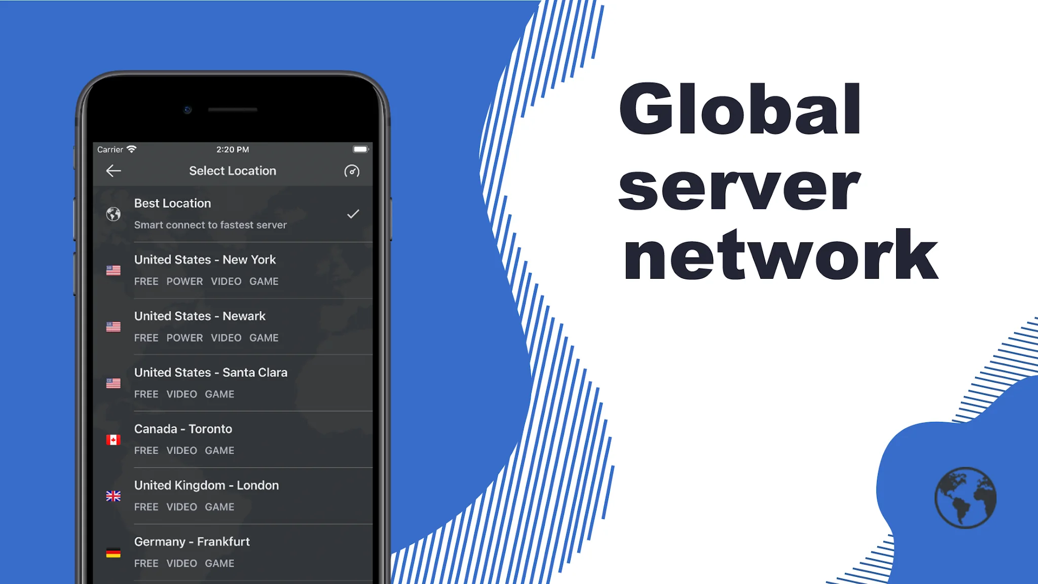 Screenshot HaloVPN: Fast Secure VPN Proxy 3