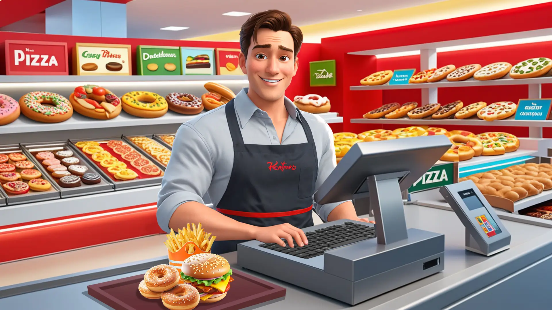 Снимка на екрана Happy Diner Story™: Cooking 8