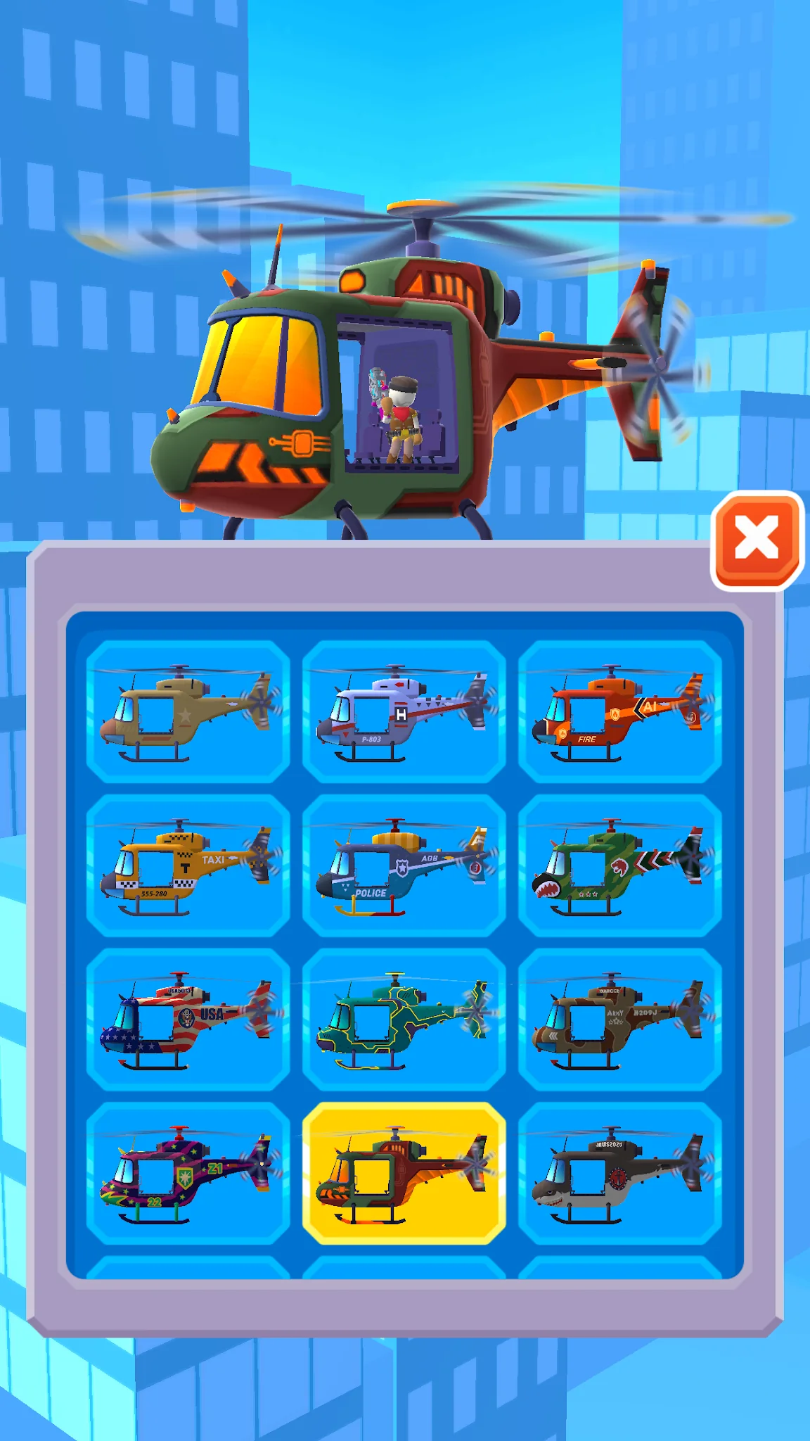 Capture d'écran Helicopter Escape 3D 6