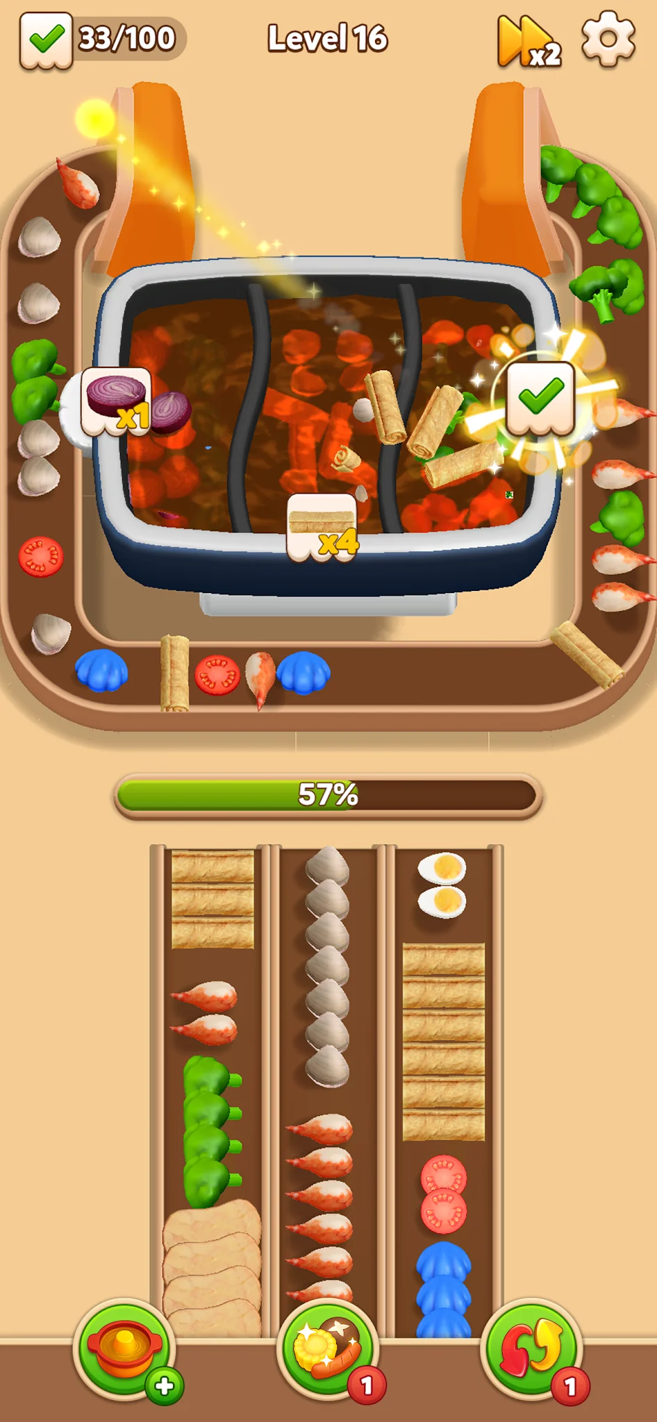 Captură de ecran Hotpot Fever: Food Games 5