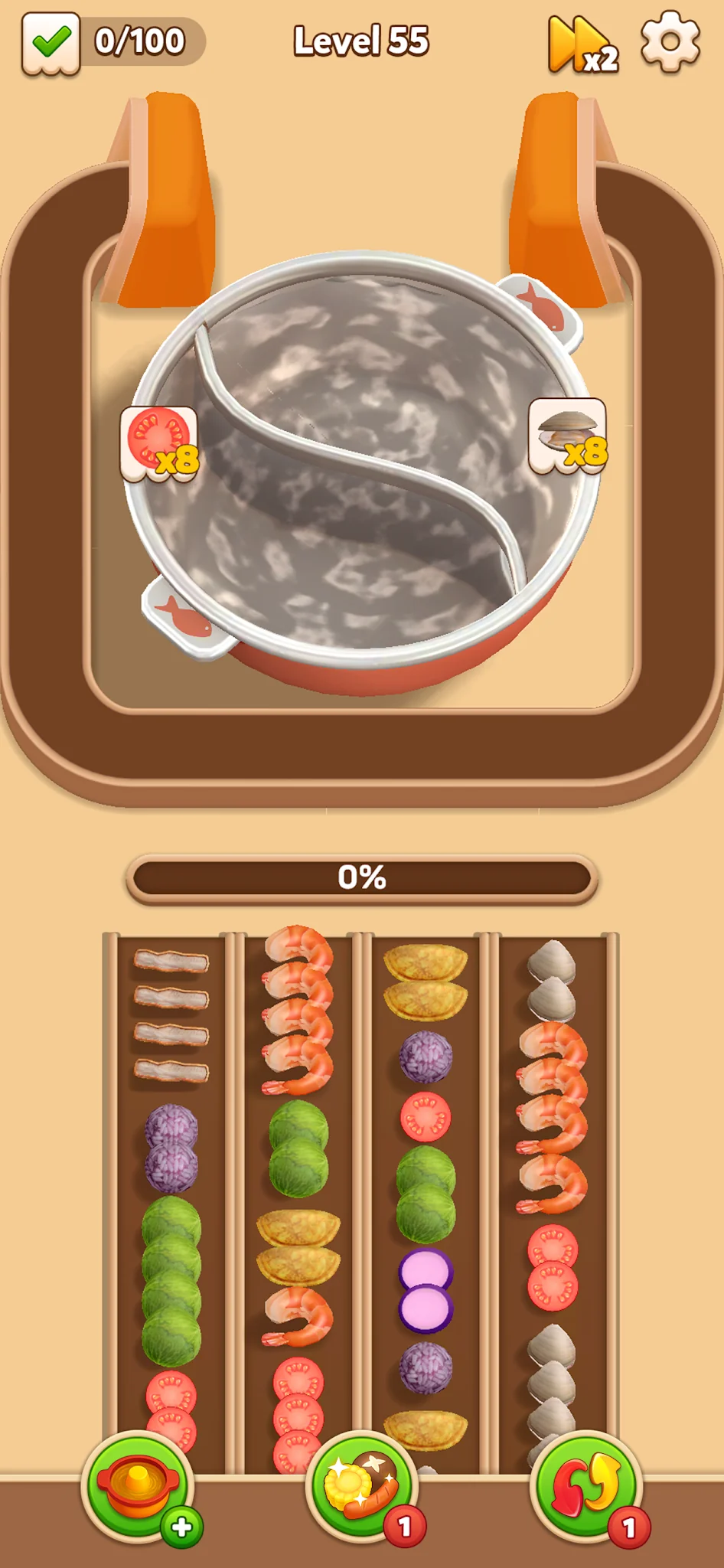 Captură de ecran Hotpot Fever: Food Games 7