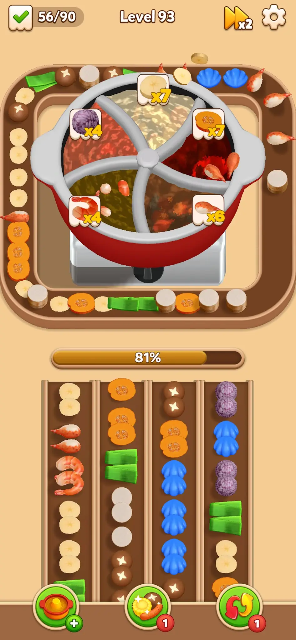 Captură de ecran Hotpot Fever: Food Games 8